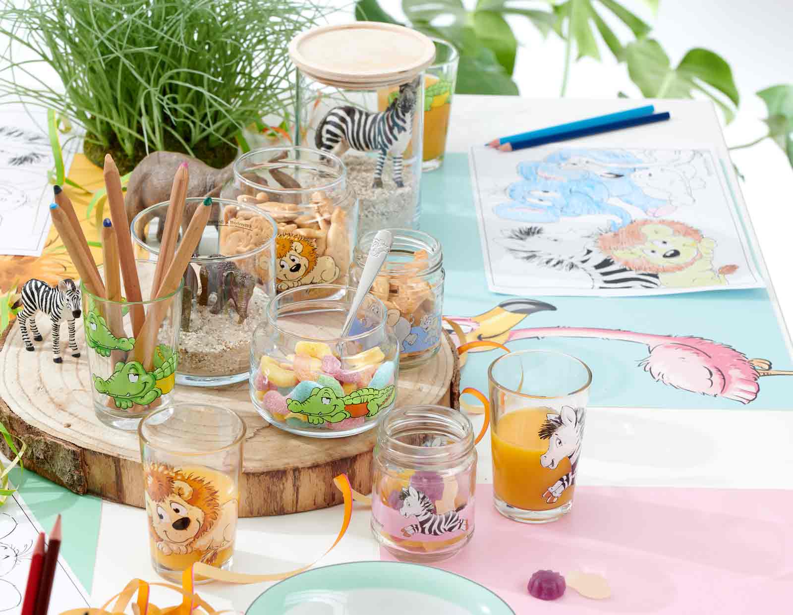 Ritzenhoff & Breker HAPPY ZOO Zebrakind Zoe Platzset Tischset