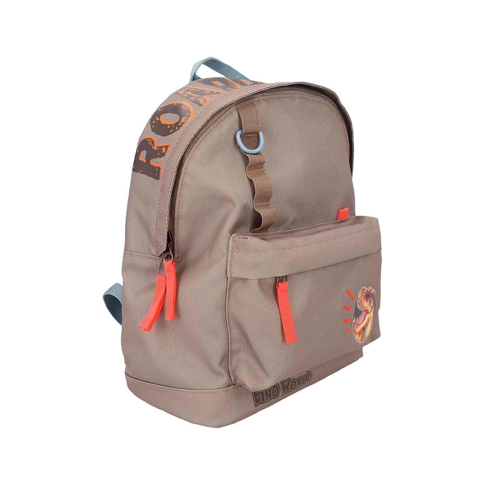 Dino World Rucksack khakibraun 31 x 25 cm