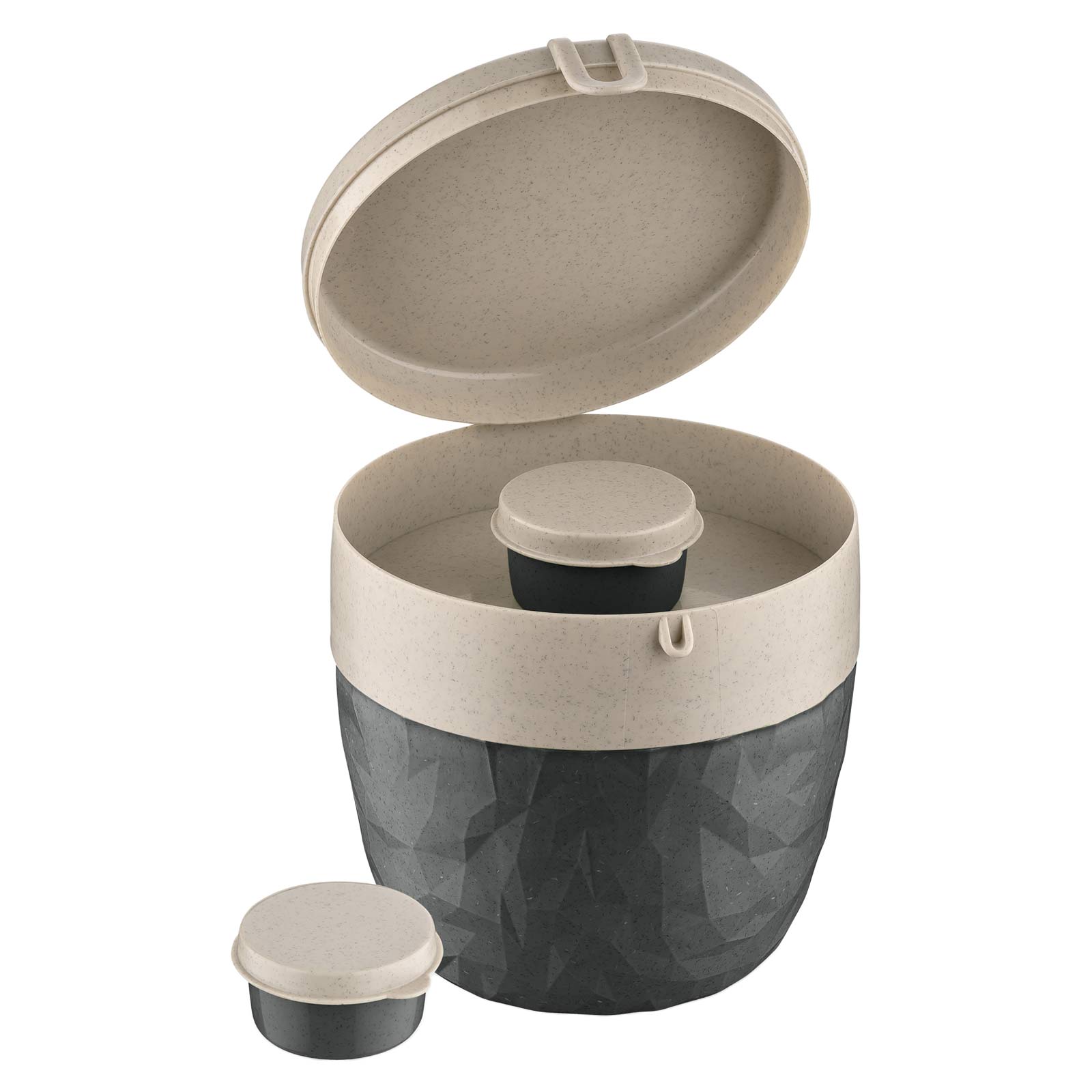 Koziol Bentobox L nature ash grey - A 