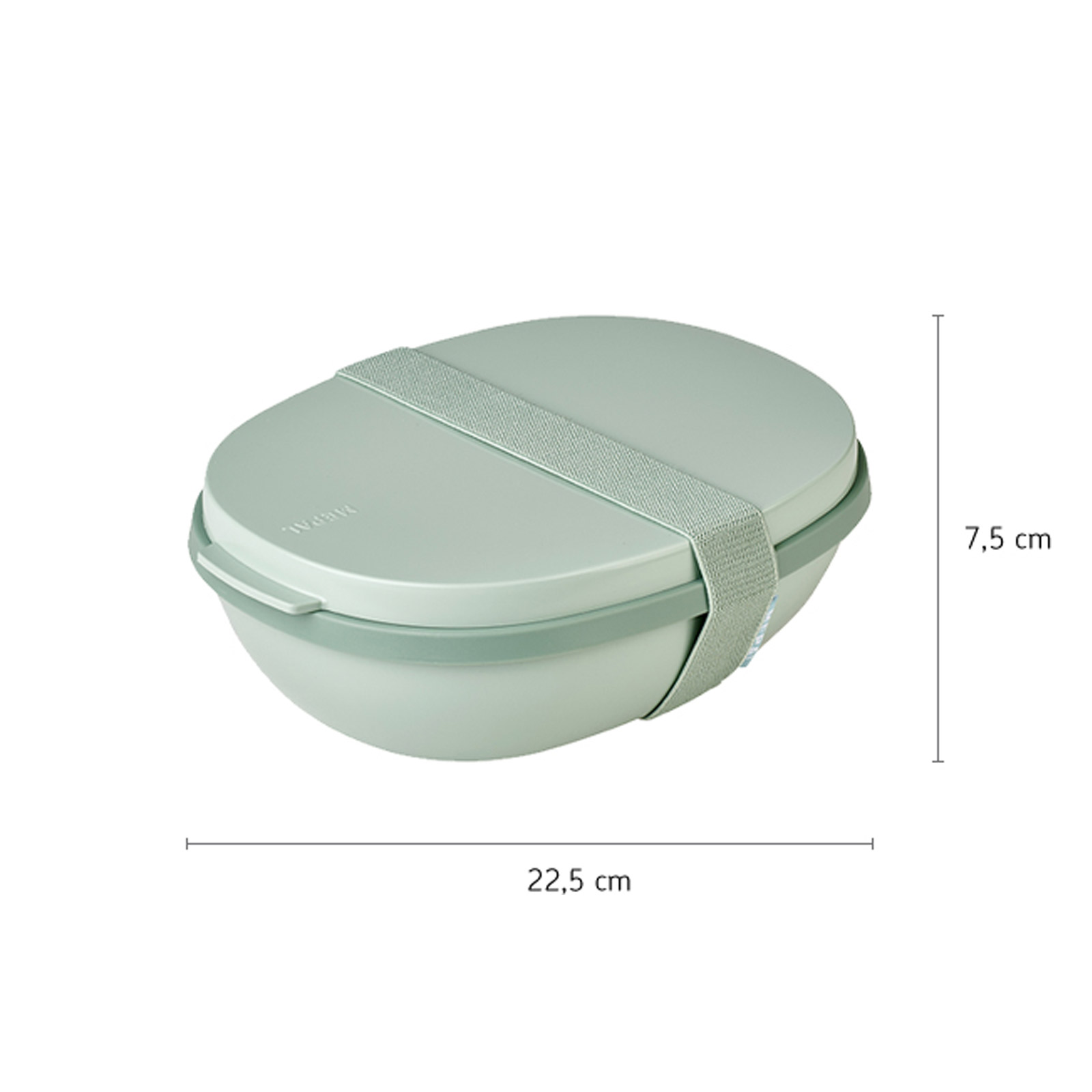 Mepal ELLIPSE Lunchbox Duo Nordic Sage