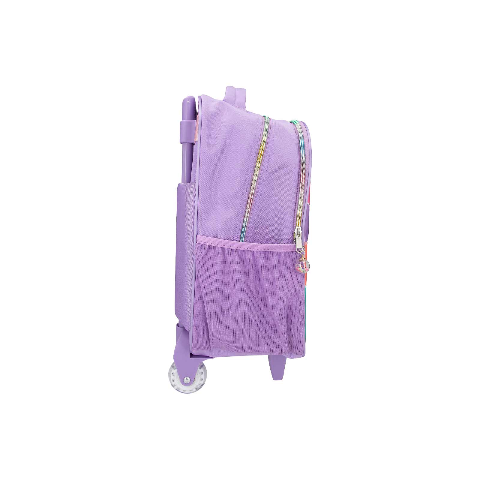 Ylvi Schulrucksack Trolley LED Rollen