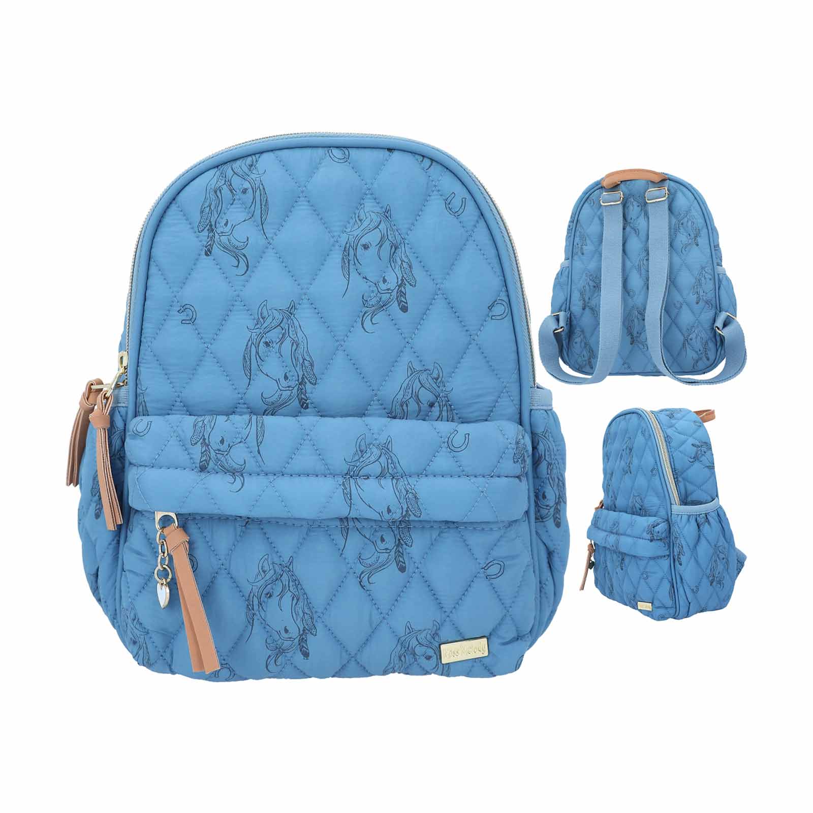 Miss Melody Rucksack BLUE QUILT