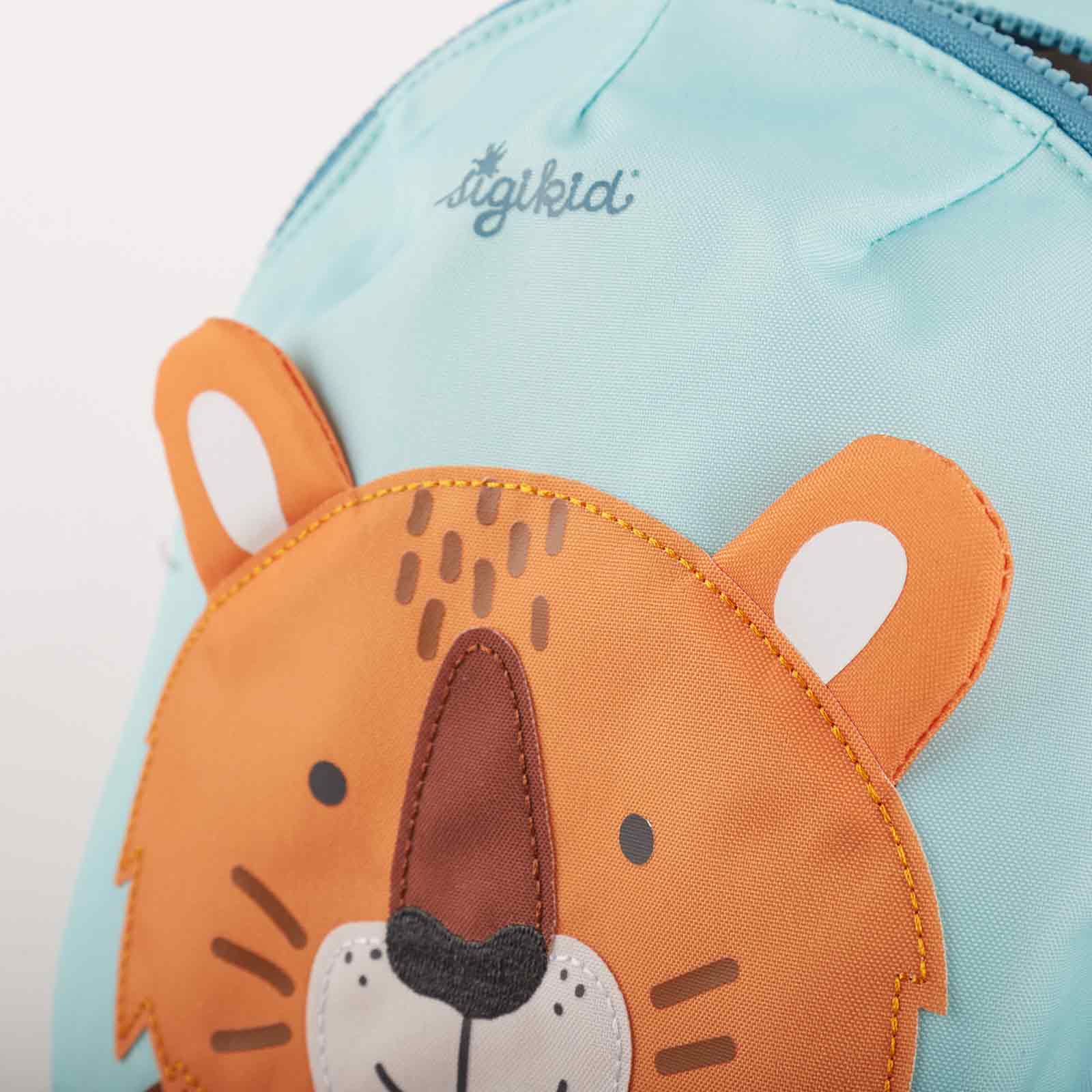 Sigikid Kinder Minirucksack Tiger grün - A 