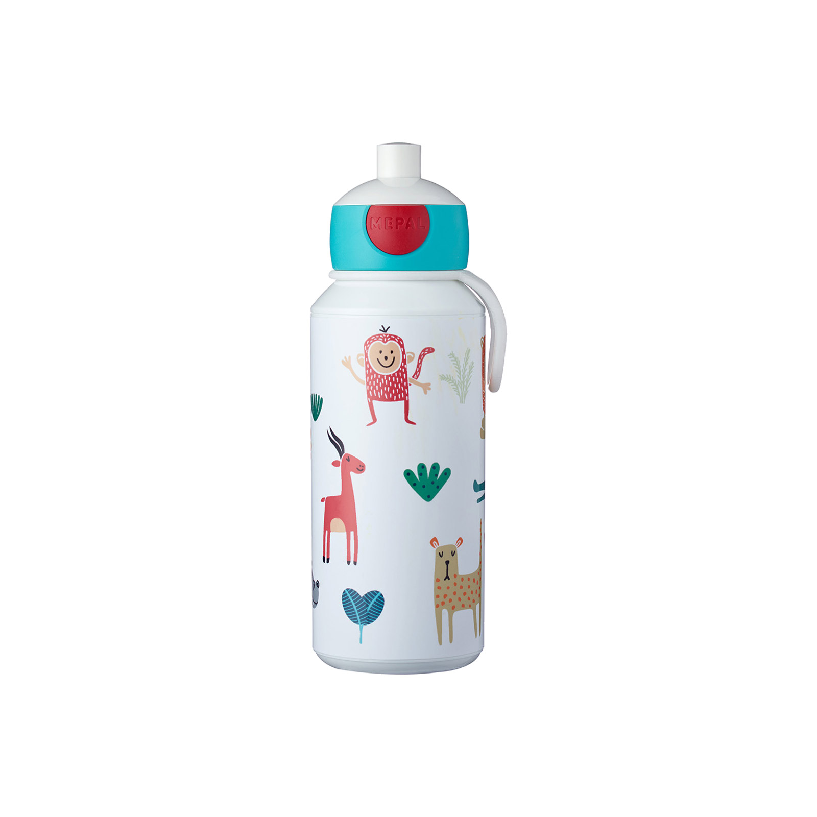 Mepal CAMPUS Trinkflasche Pop-Up 400 ml Animal Friends