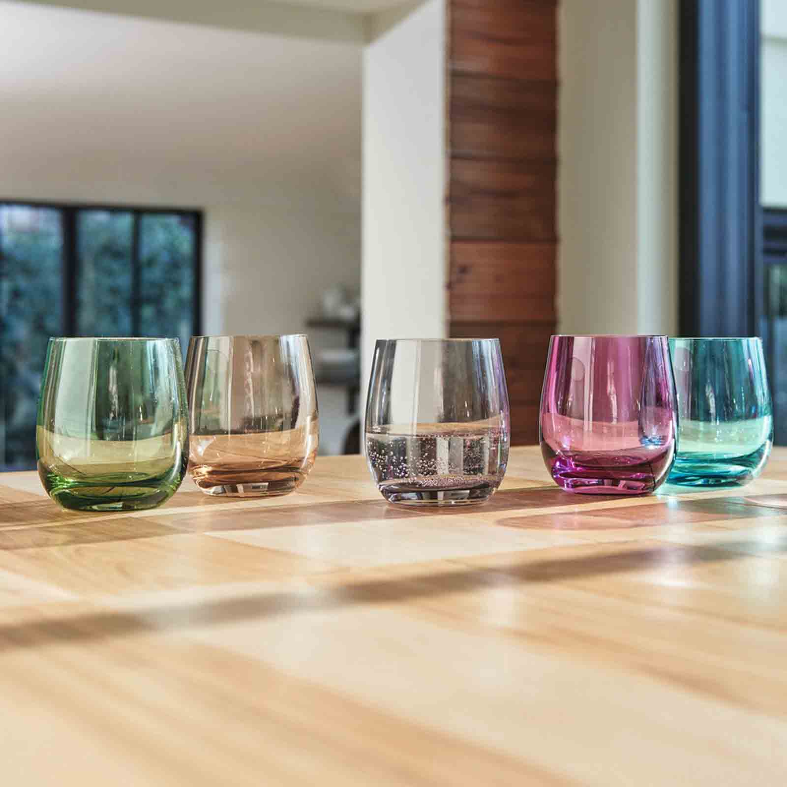 Leonardo SORA Trinkglas klein 0,3l farbig sortiert 6er Set - A 