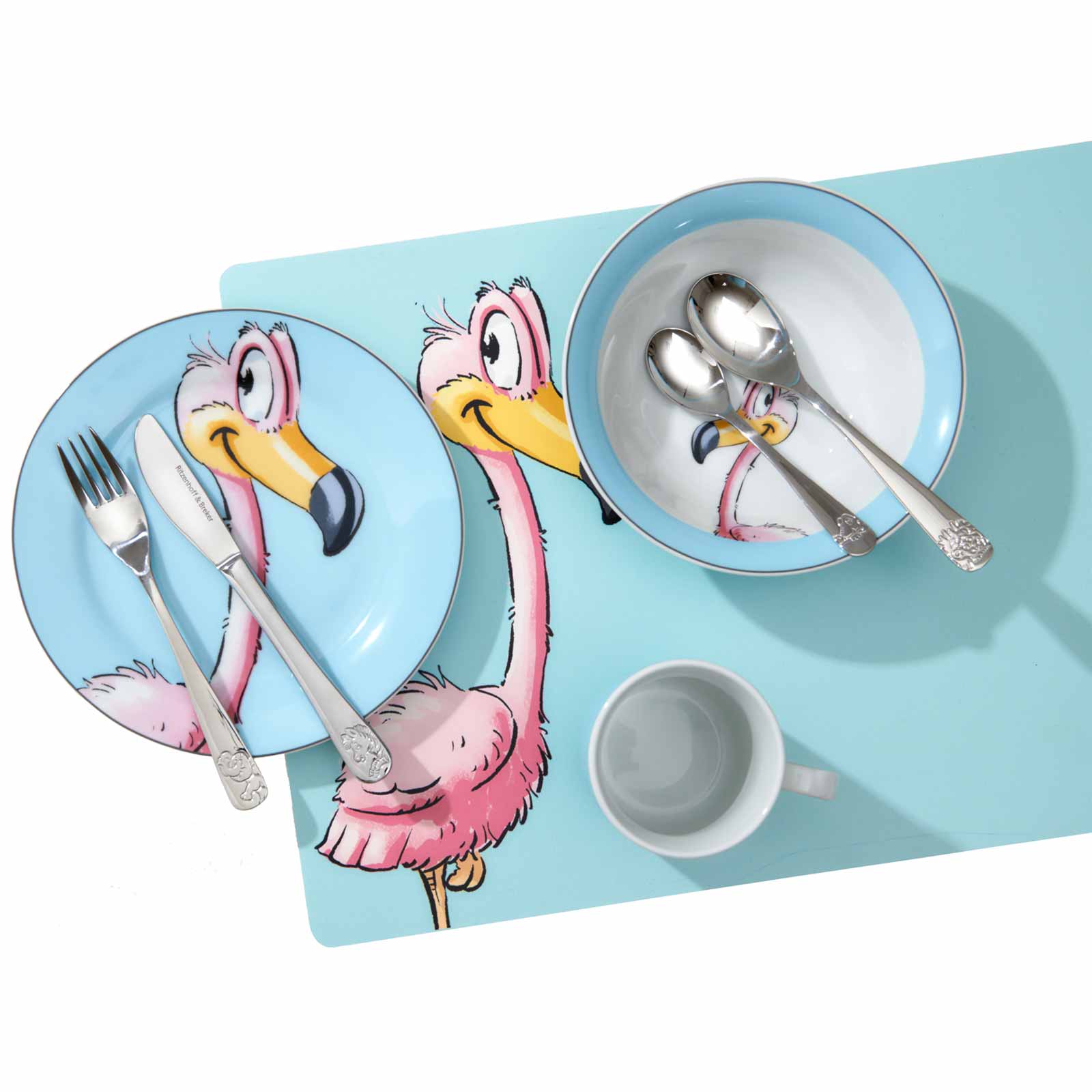 Ritzenhoff & Breker HAPPY ZOO Kinderbecher 270 ml Flamingo