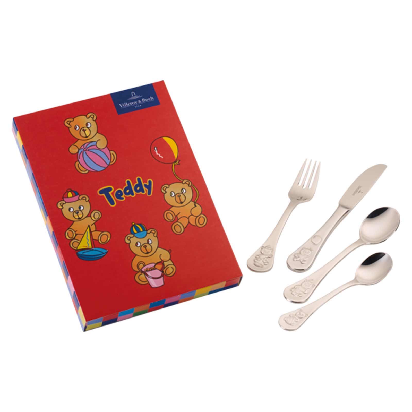 Villeroy & Boch Teddy Kinderbesteck 4-teilig