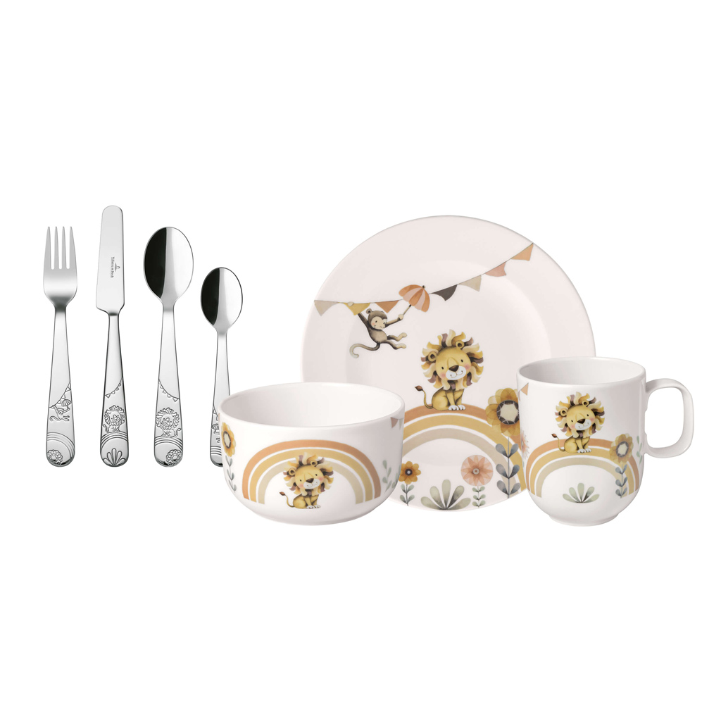 Villeroy & Boch Roar like a Lion Kindergeschirr Set 7-teilig