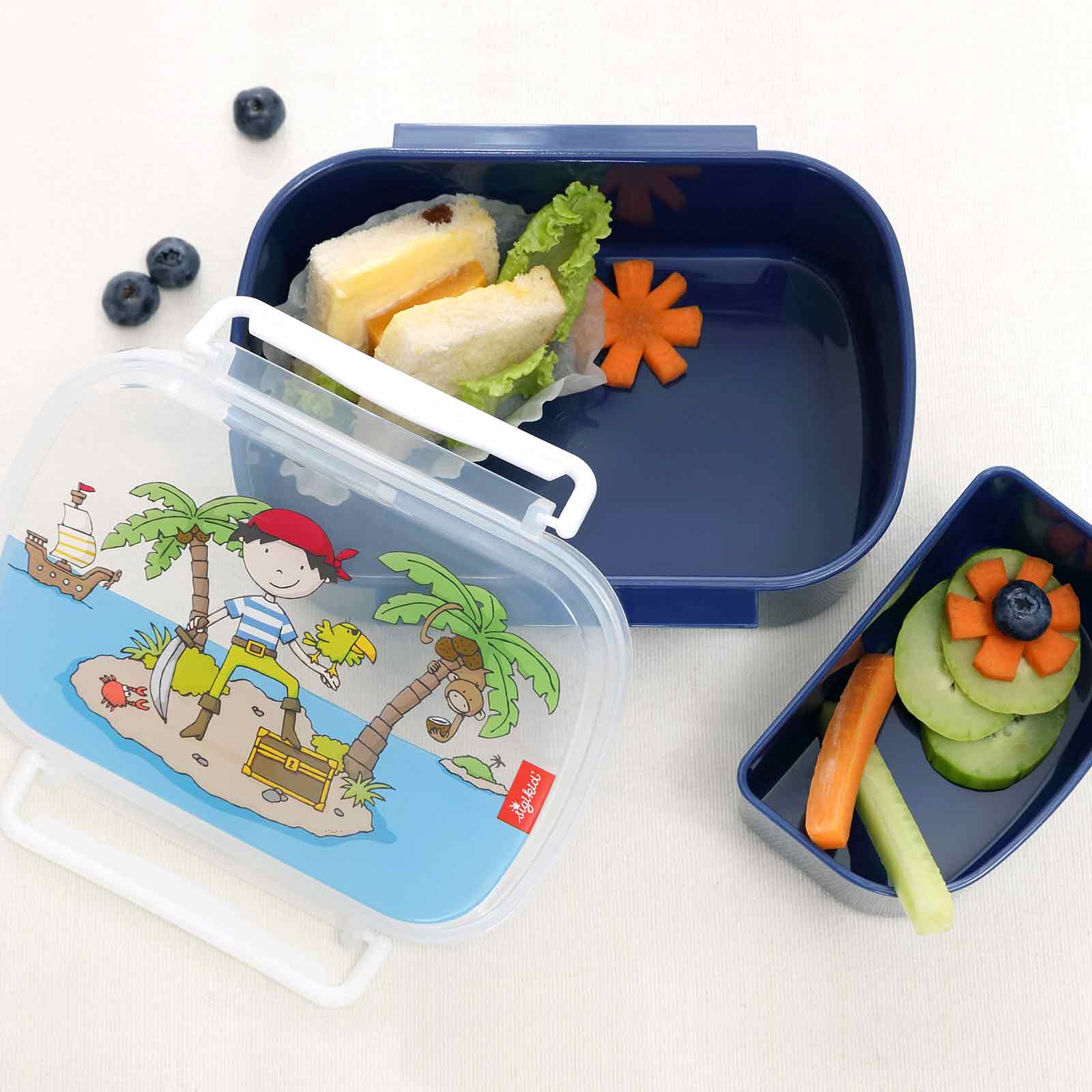 Sigikid Kinder Lunchset Sammy Samoa Insel 2-teilig - A 