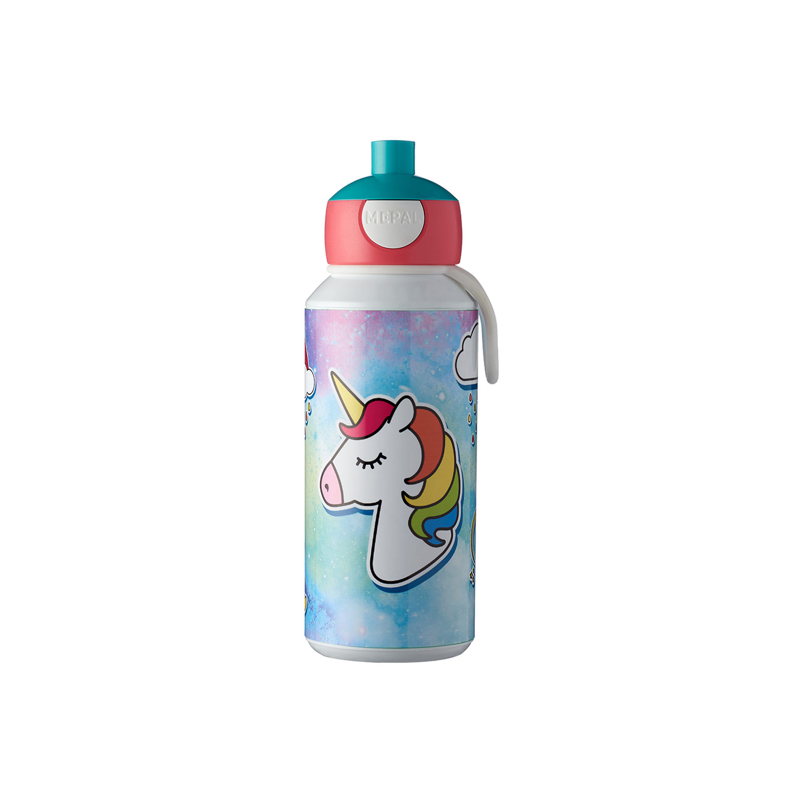 Mepal CAMPUS Trinkflasche Pop-Up 400 ml Einhorn Unicorn