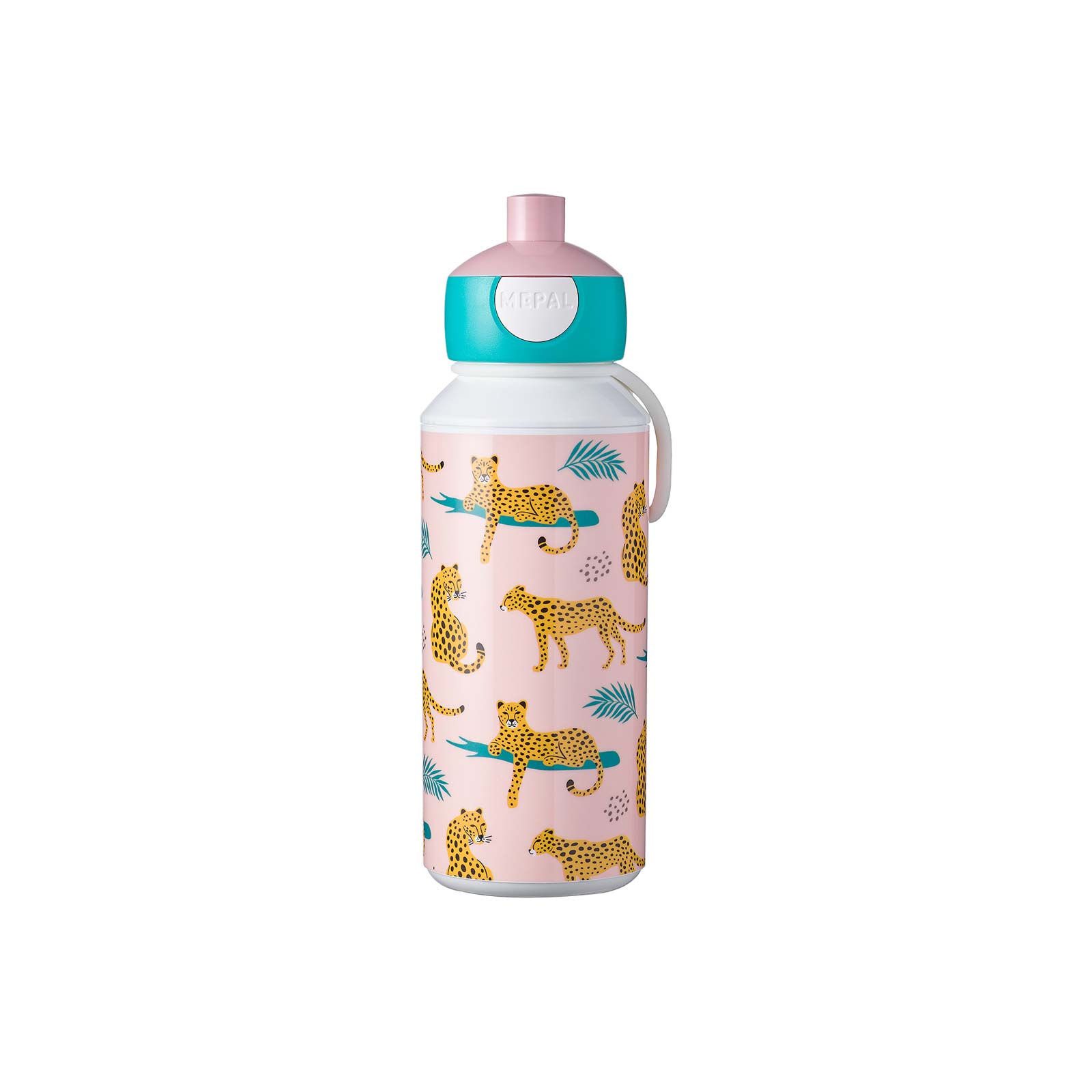 Mepal CAMPUS Trinkflasche Pop-Up 400 ml Leopard