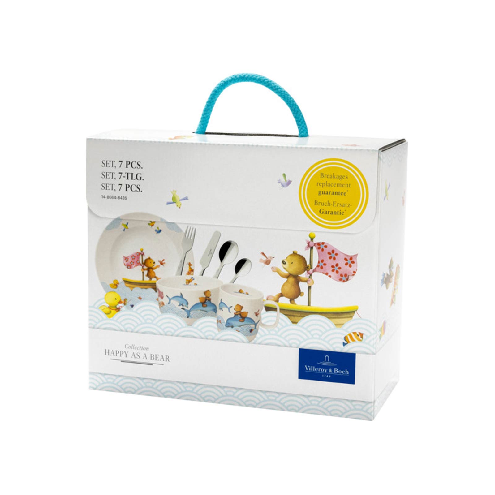 Villeroy & Boch HAPPY AS A BEAR Kindergeschirrset 7-tlg