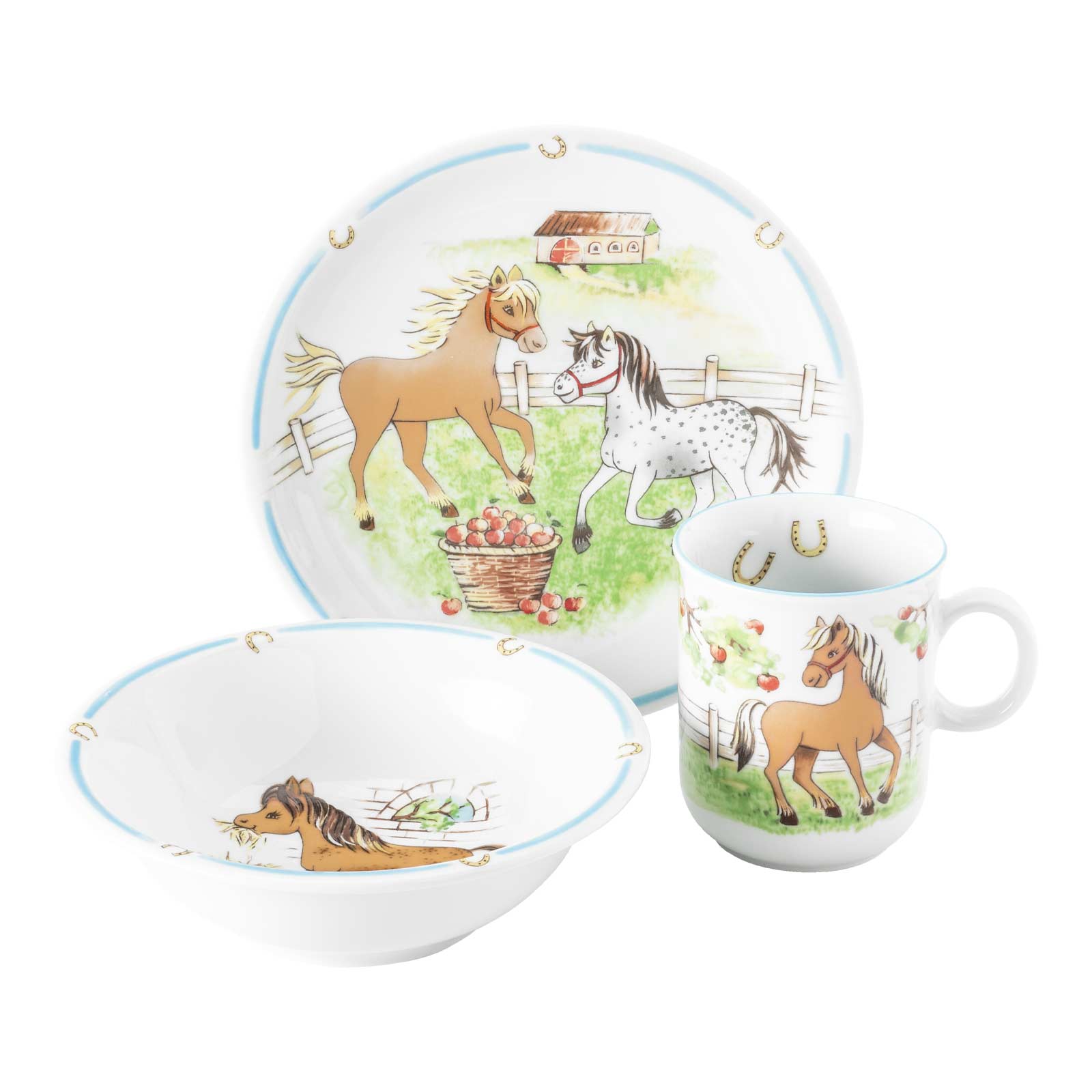 Seltmann Weiden Compact Kindergeschirr Set Mein Pony 3-teilig - DS