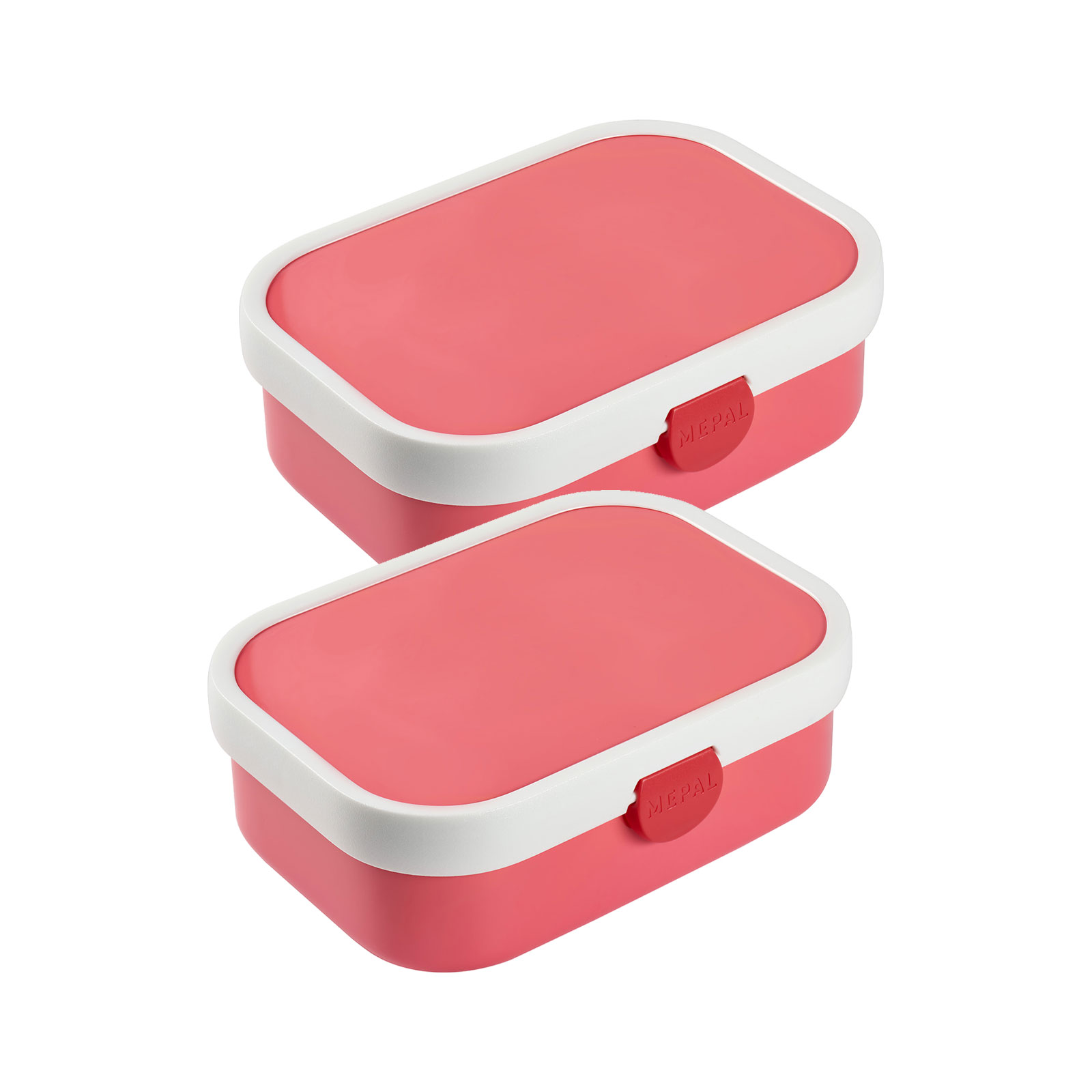 Mepal CAMPUS Brotdose mit Gabel pink 2er Set