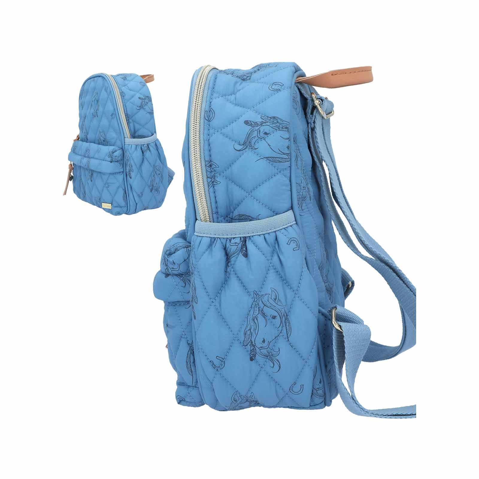 Miss Melody Rucksack BLUE QUILT