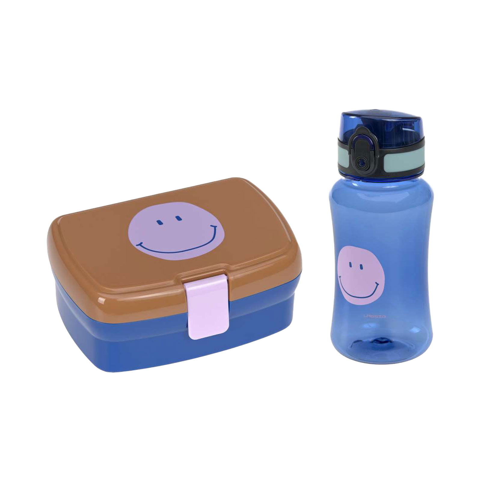 Lässig Little Gang Lunchset Smile Karamell - A 