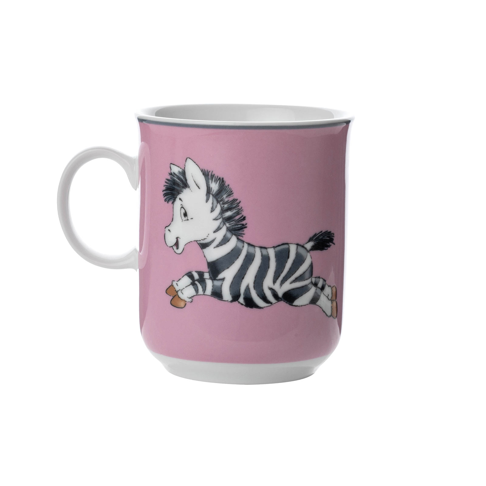 Kinderbecher mit Gravur HAPPY ZOO 270 ml Zebra