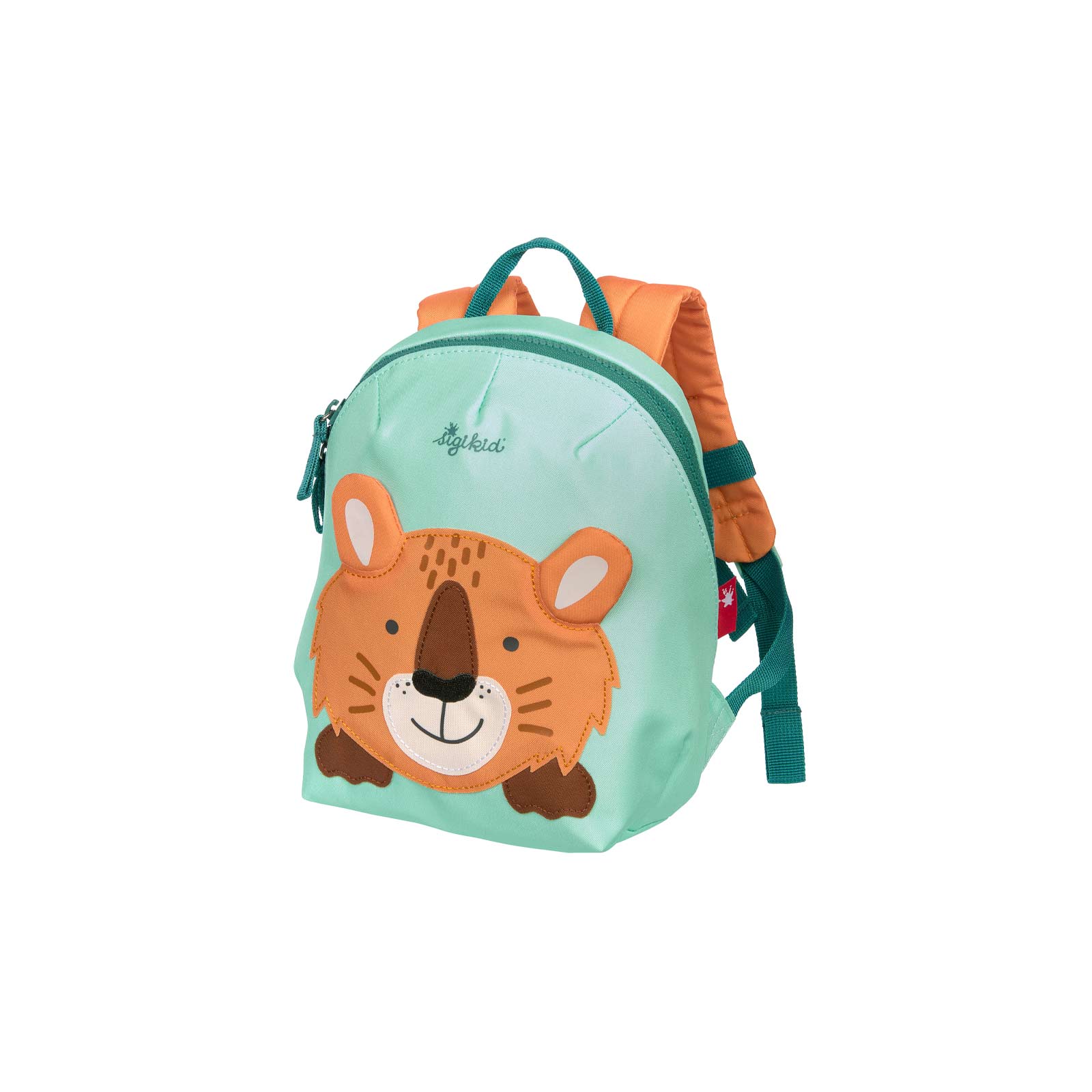 Sigikid Kinder Minirucksack Tiger grün - A 