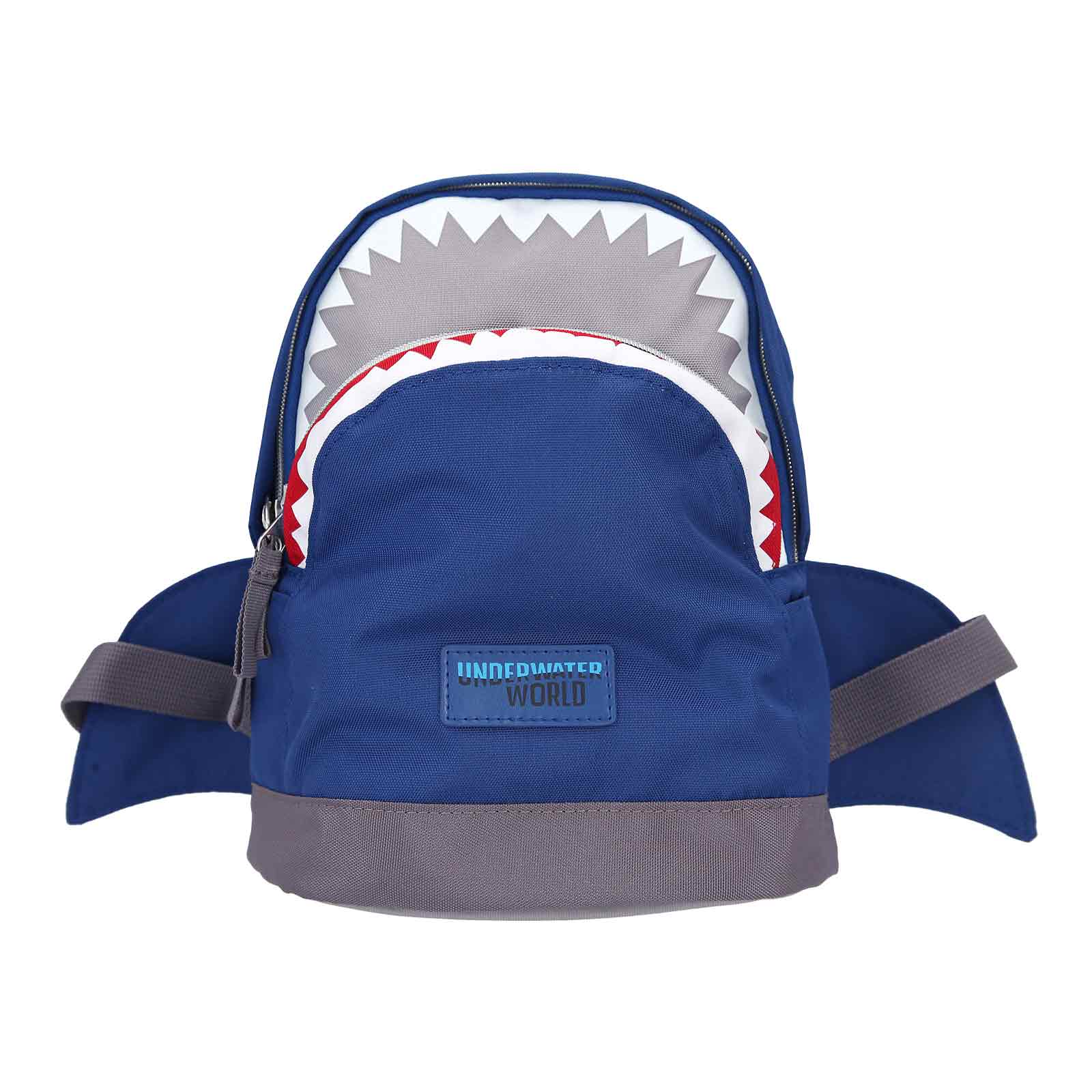 Dino World Rucksack Hai Blau UNDERWATER