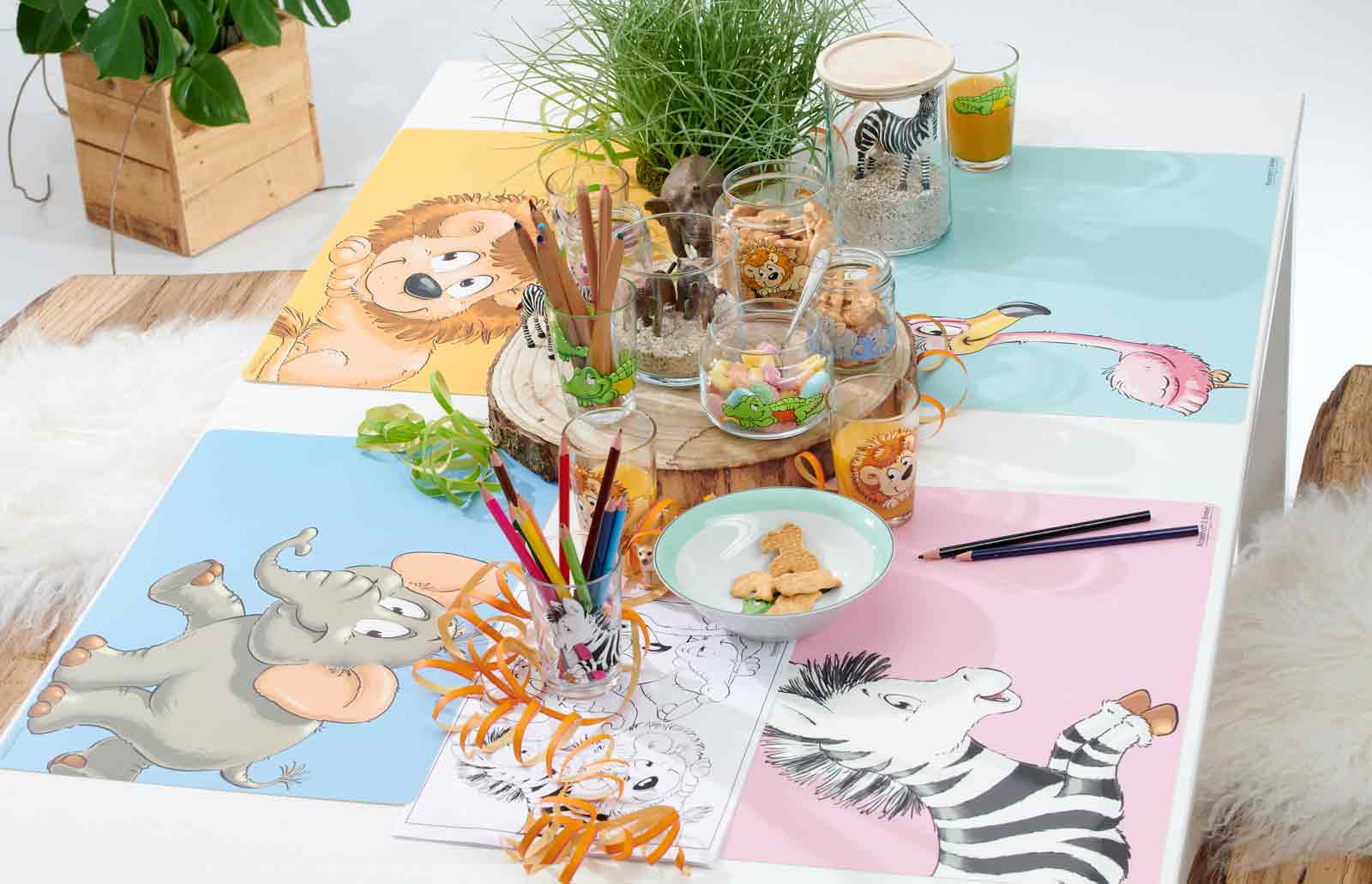 Ritzenhoff & Breker HAPPY ZOO Zebrakind Zoe Platzset Tischset