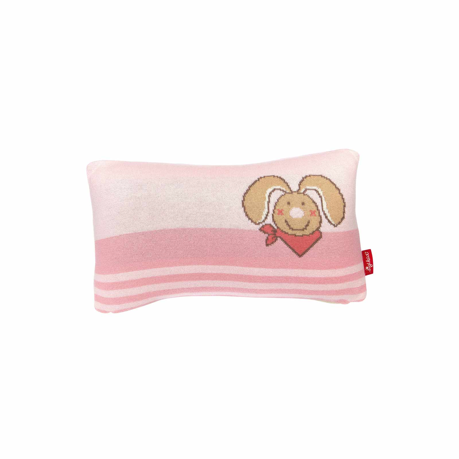 Sigikid Baby Kuscheldecke & Kissen Set 2-tlg. Hase DubbiDuu rosa - A