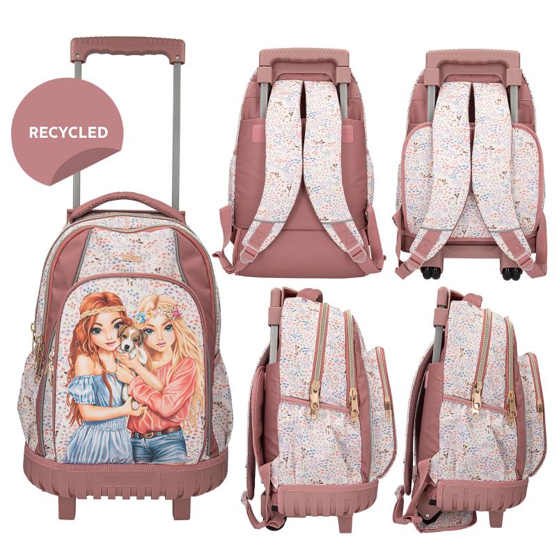 TOPModel Schulrucksack Trolley VELO FLEUR