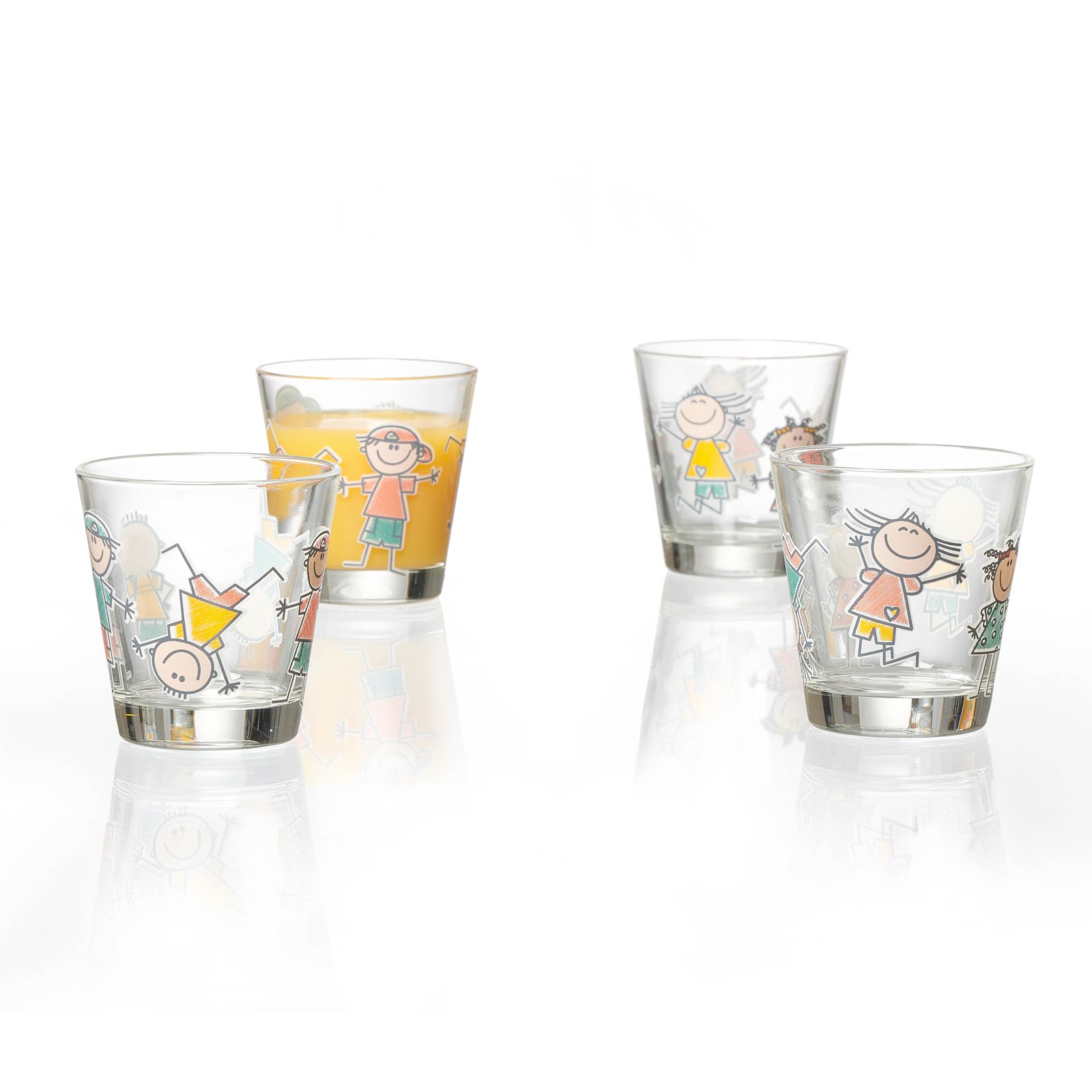 Ritzenhoff & Breker BEST FRIENDS Trinkglas 270 ml Boys 6er Set