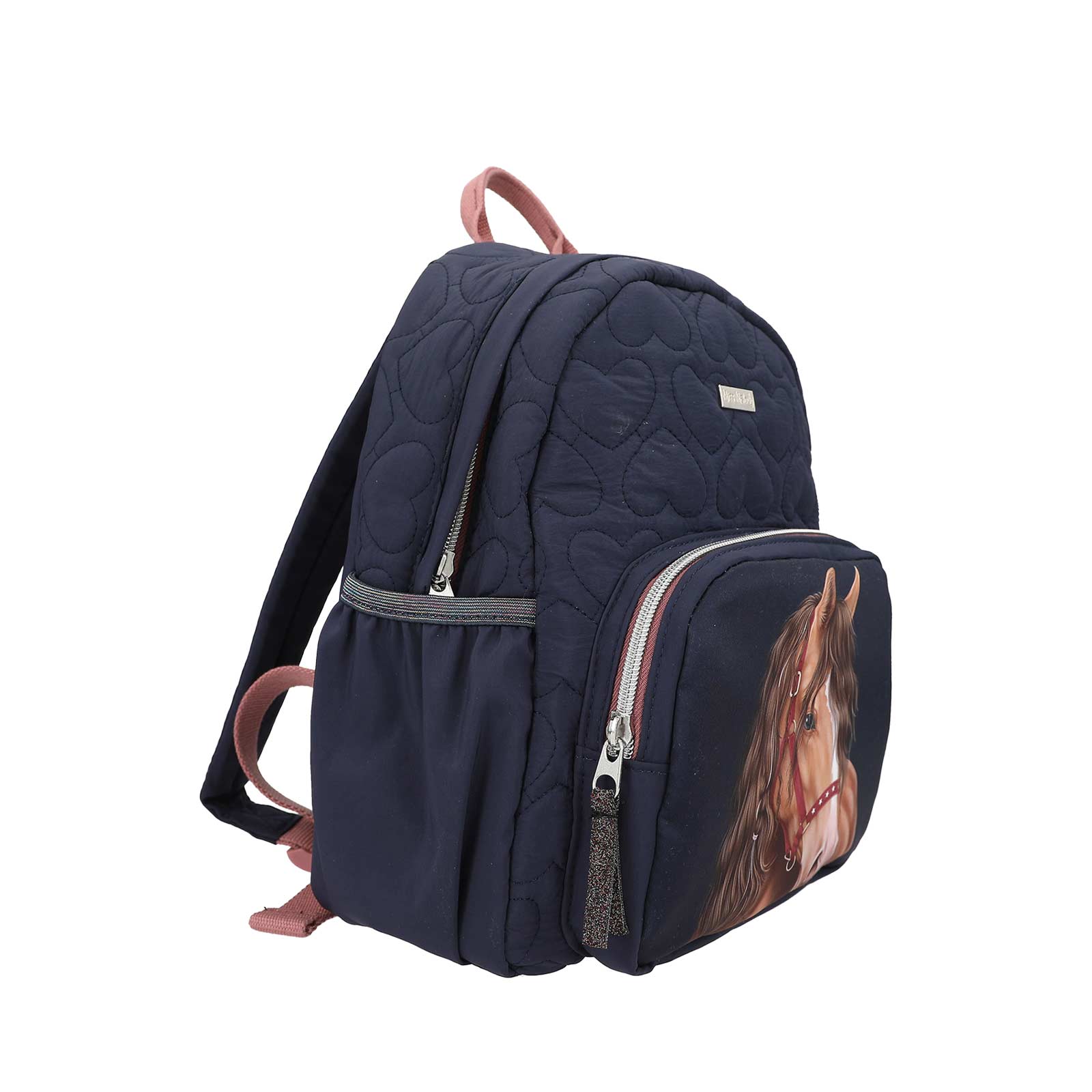 Miss Melody Rucksack mit Herzsteppung GLITTER HORSE