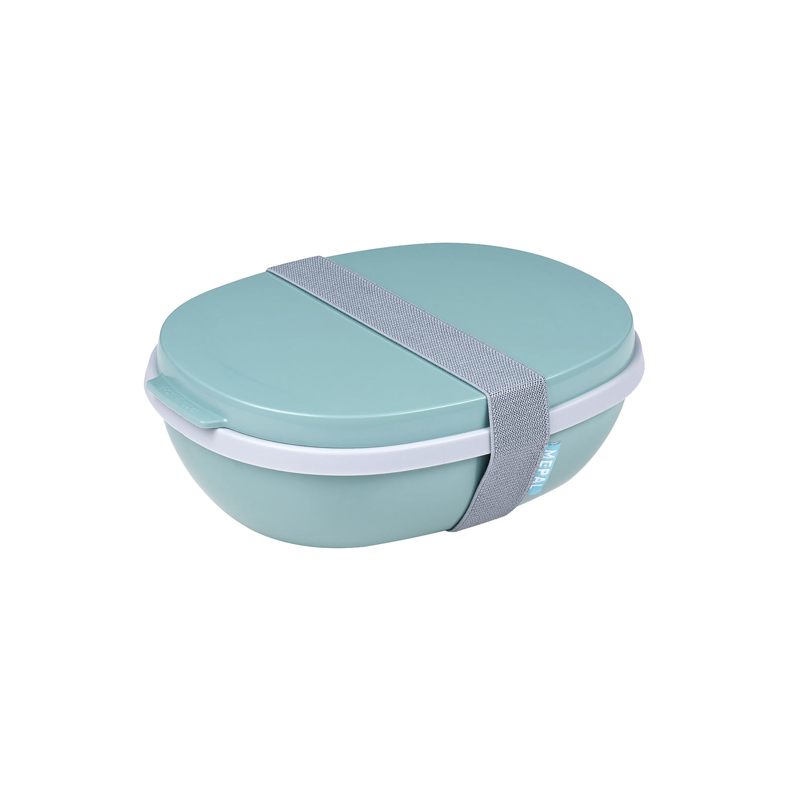 Mepal ELLIPSE Lunchbox Duo mit Besteck Nordic Green