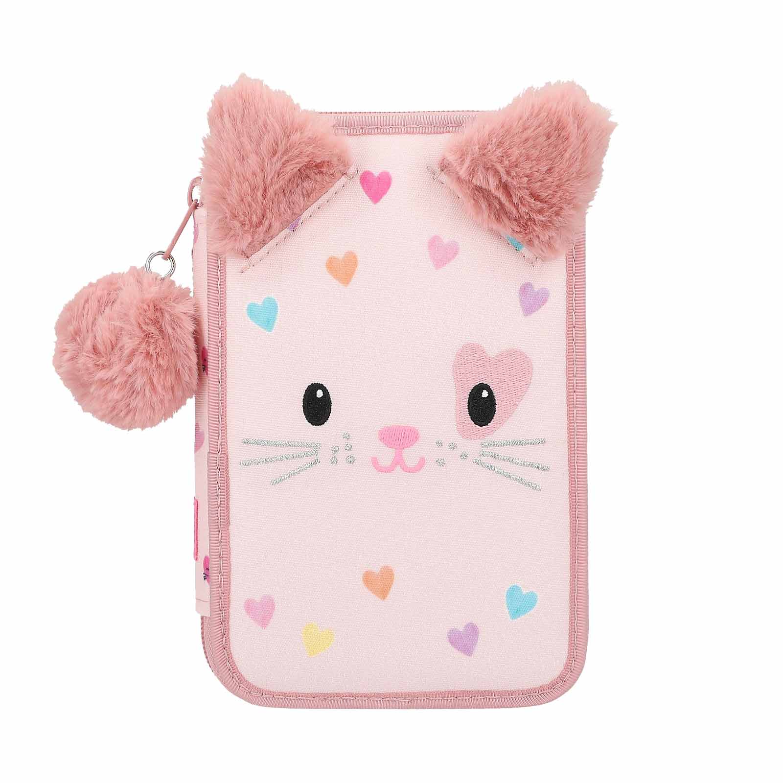 Princess Mimi 2-Fach Federtasche KITTY LOVE