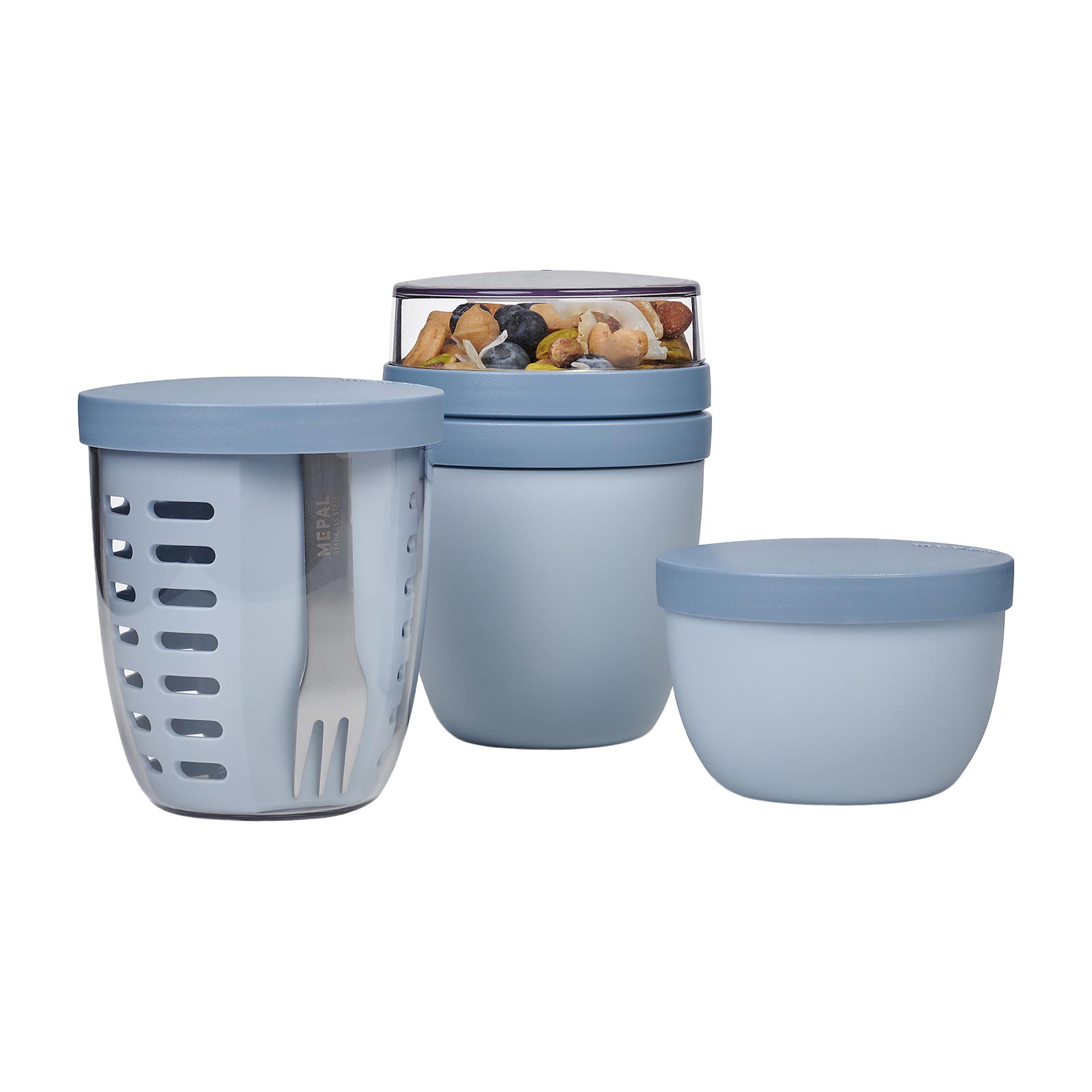 Mepal ELLIPSE Pot-Set 3-teilig Nordic Blue