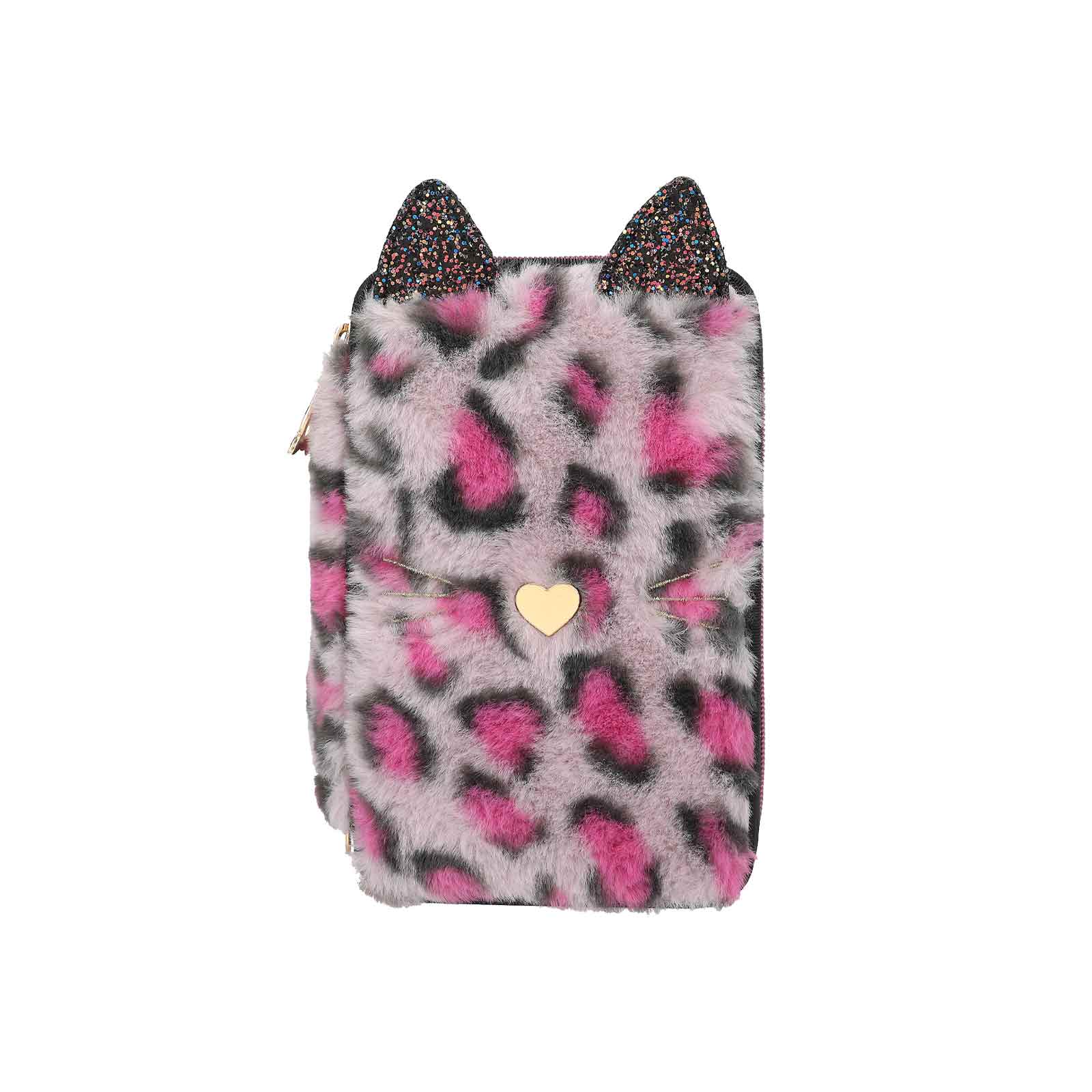 TOPModel 3-Fach Federtasche Leo Fell REBEL KITTY