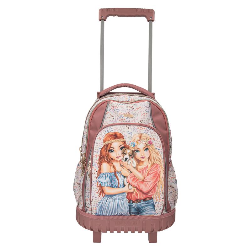 TOPModel Schulrucksack Trolley VELO FLEUR