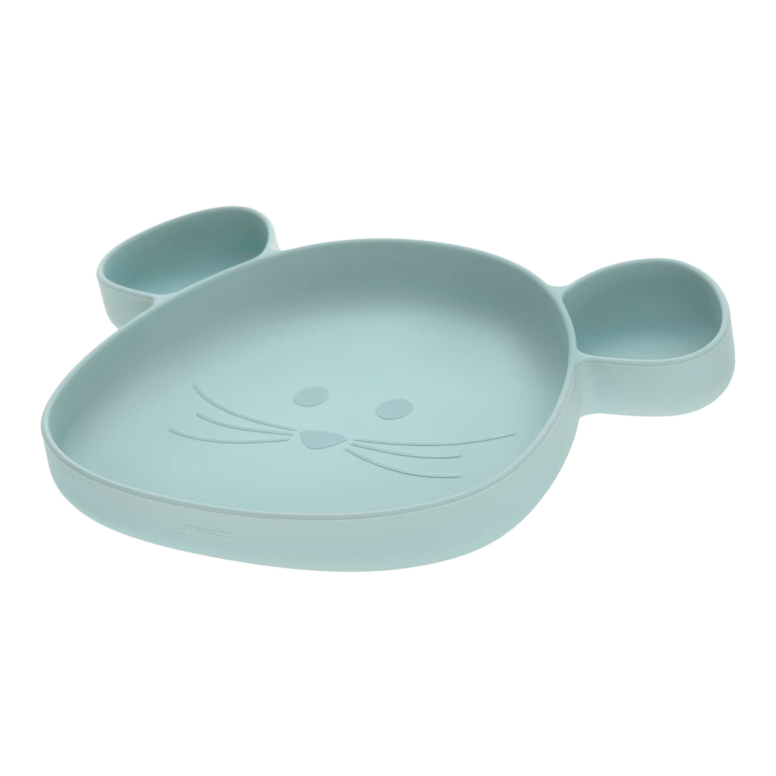 Lässig Kinder Esslernteller & Platzset Little Chums Mouse blau 2-tlg. - A 