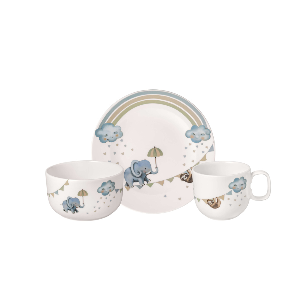 Villeroy & Boch Walk like an Elephant Kindergeschirr Set 3-teilig