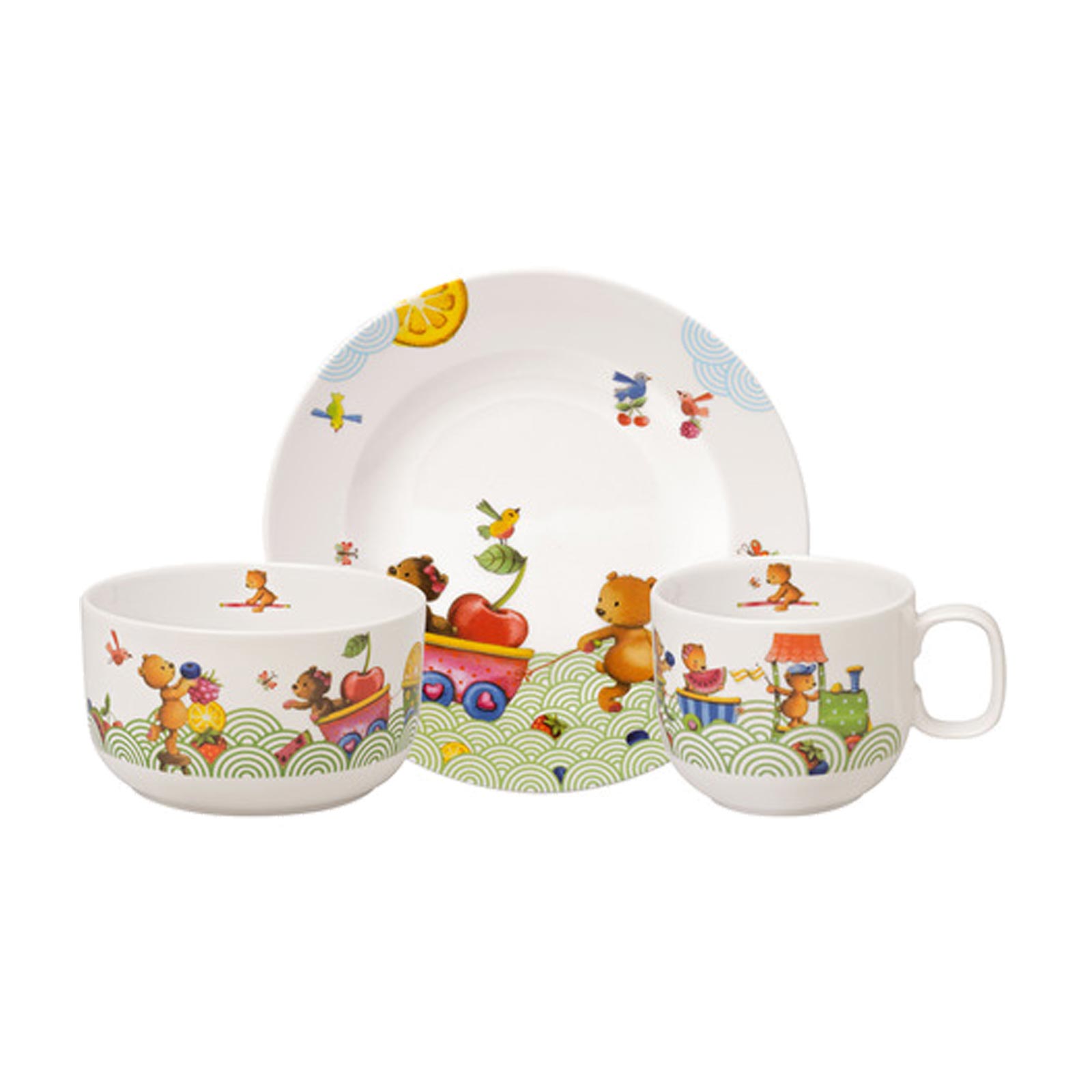 Villeroy & Boch HUNGRY AS A BEAR Kindergeschirrset 3-tlg