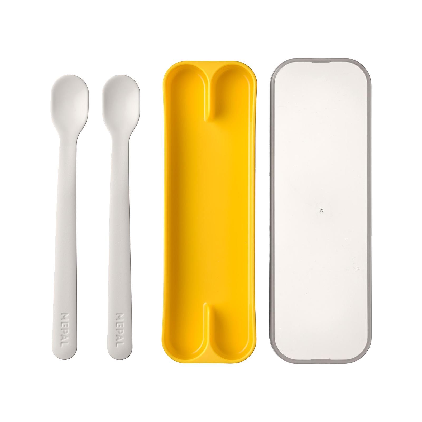 Mepal MIO Fütterlöffel yellow 2er Set - A 