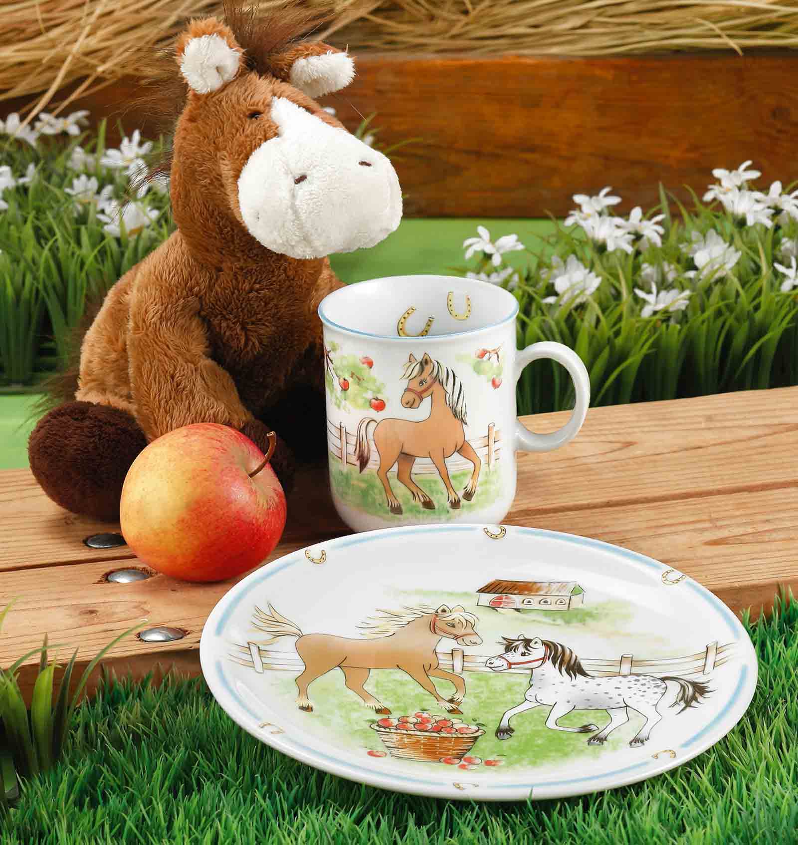 Seltmann Weiden Compact Kindergeschirr Set Mein Pony 3-teilig