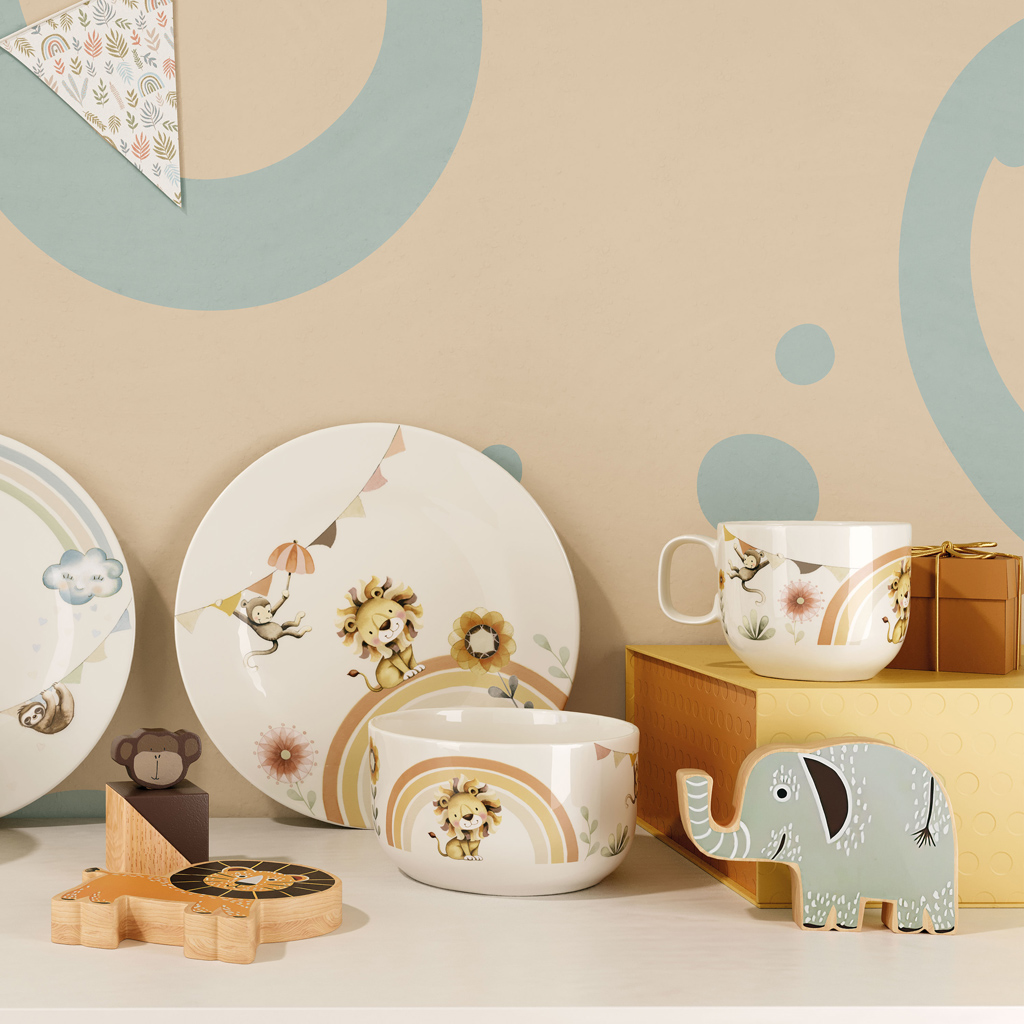 Villeroy & Boch Roar like a Lion Kindergeschirr Set 3-teilig