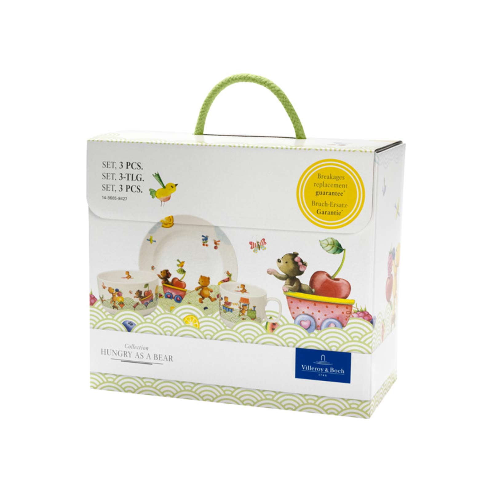 Villeroy & Boch HUNGRY AS A BEAR Kindergeschirrset 3-tlg