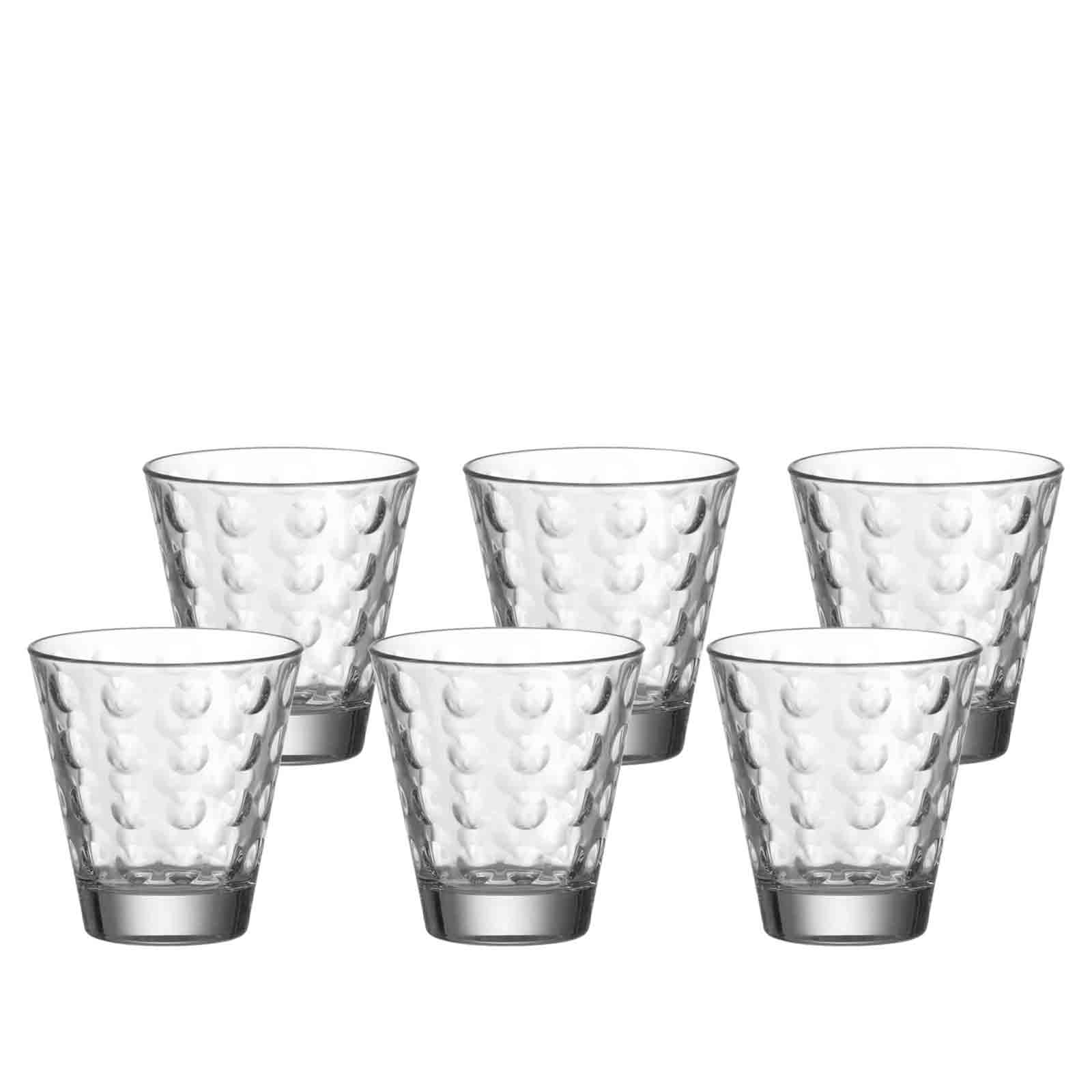 Leonardo OPTIC Trinkglas klein 215 ml 6er Set