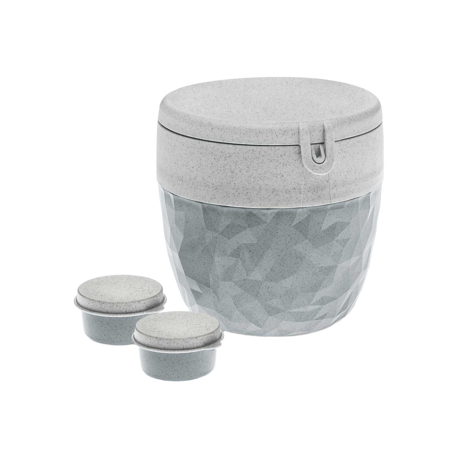 Koziol Bentobox L organic concrete grey - A 