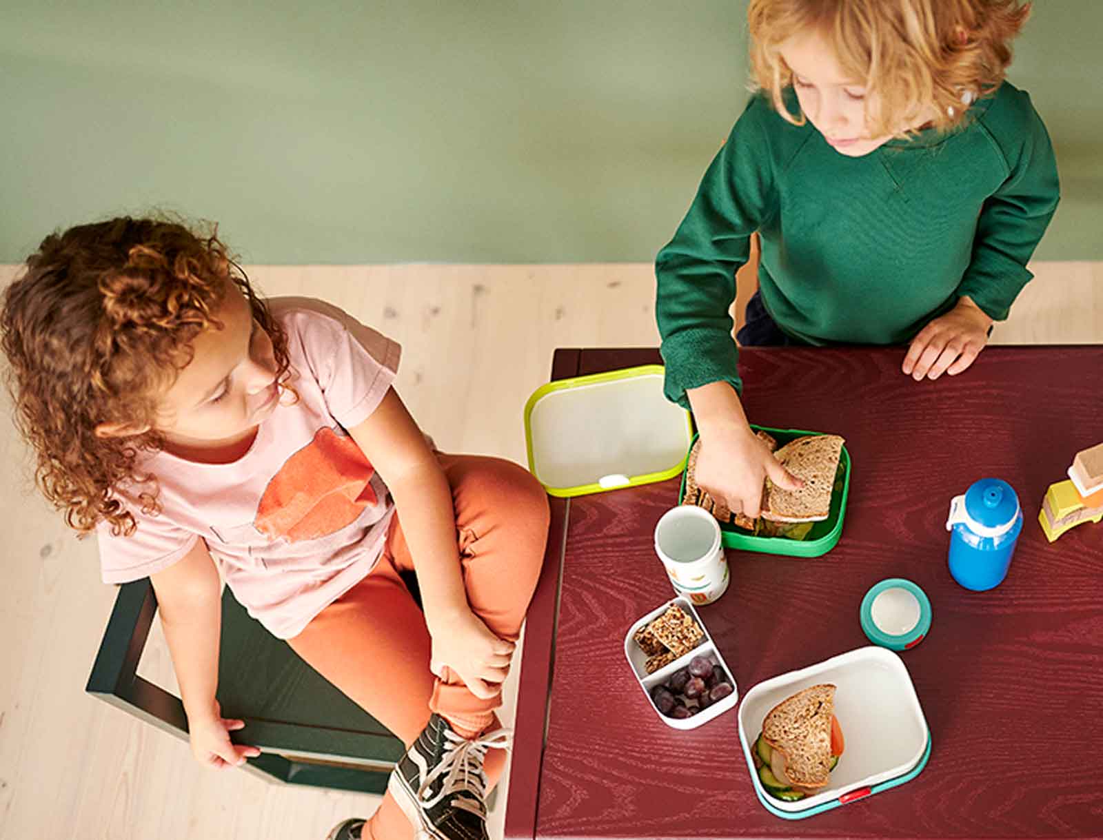 Mepal CAMPUS Lunchset mit Thermoflasche Little Farm 2-teilig