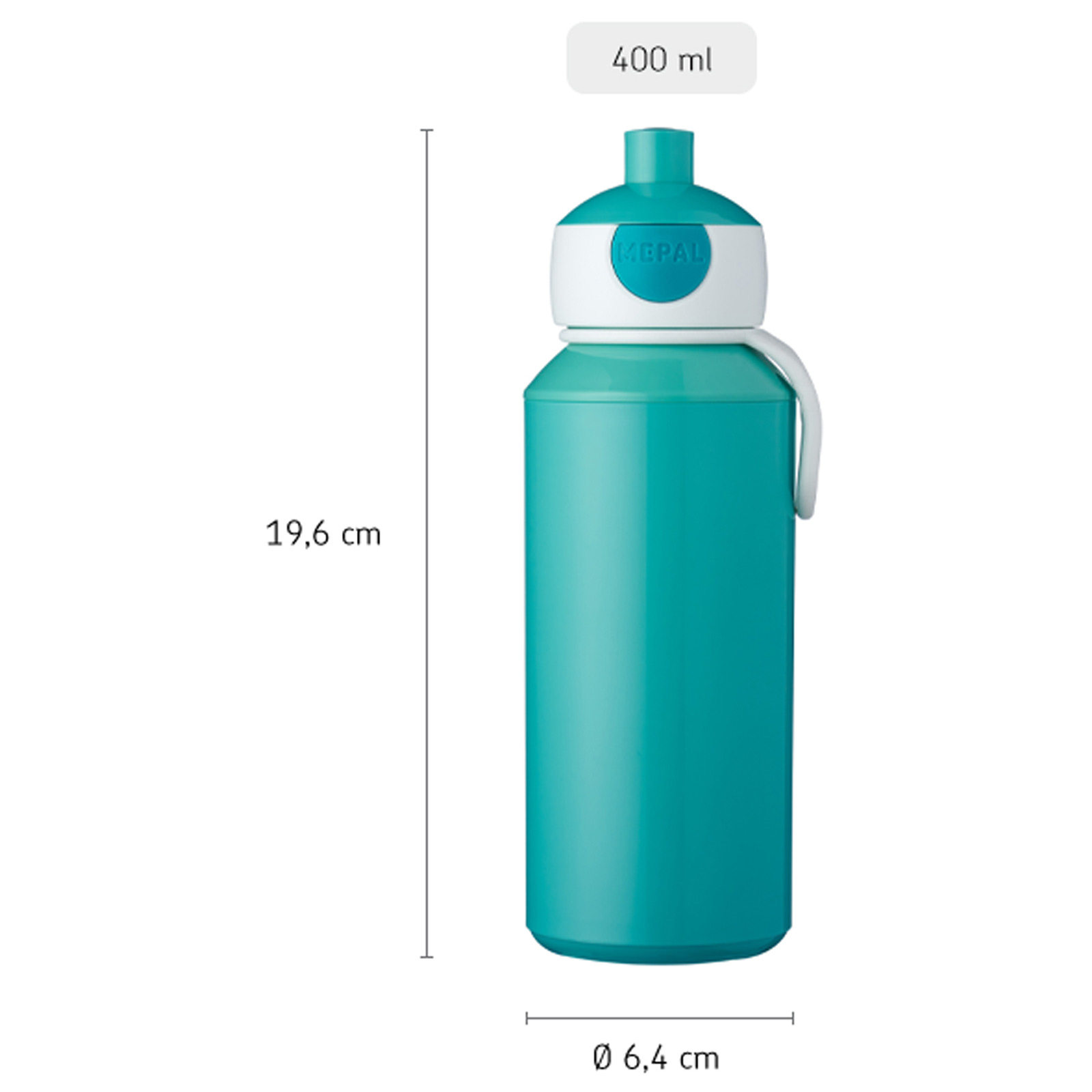 Mepal CAMPUS Trinkflasche Pop-Up 400 ml Stitch