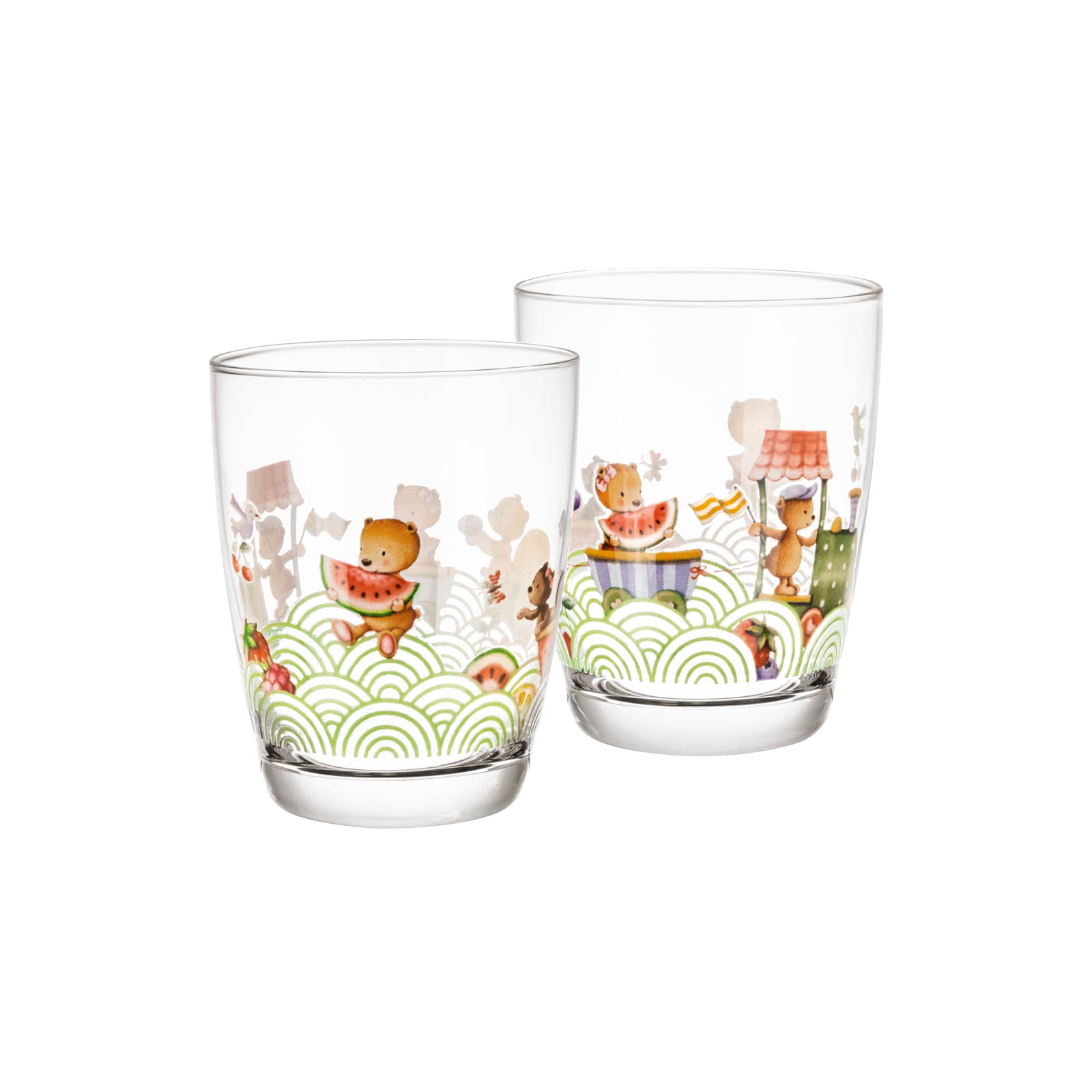 Villeroy & Boch HUNGRY AS A BEAR Kinderglas 2er Set