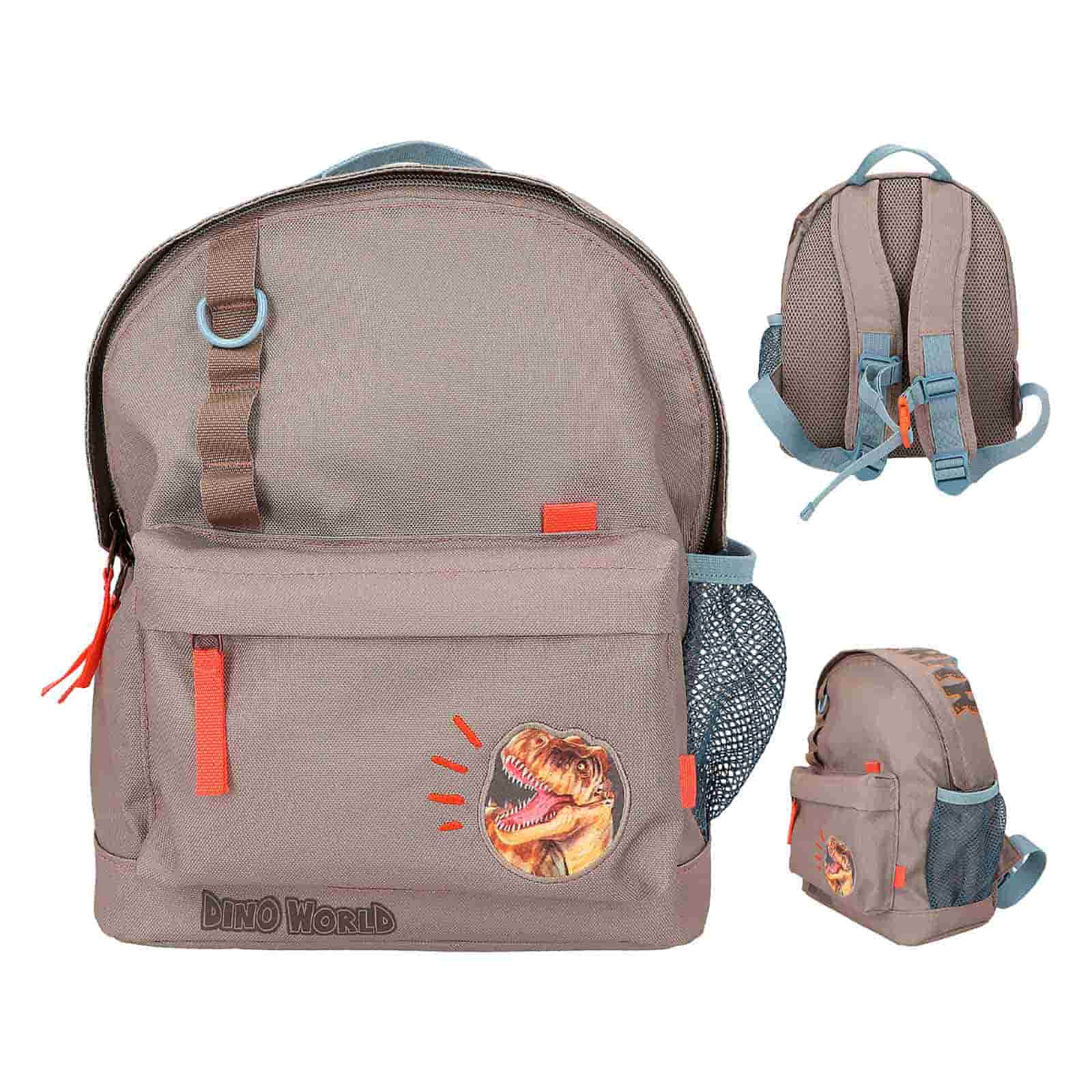 Dino World Rucksack khakibraun 31 x 25 cm