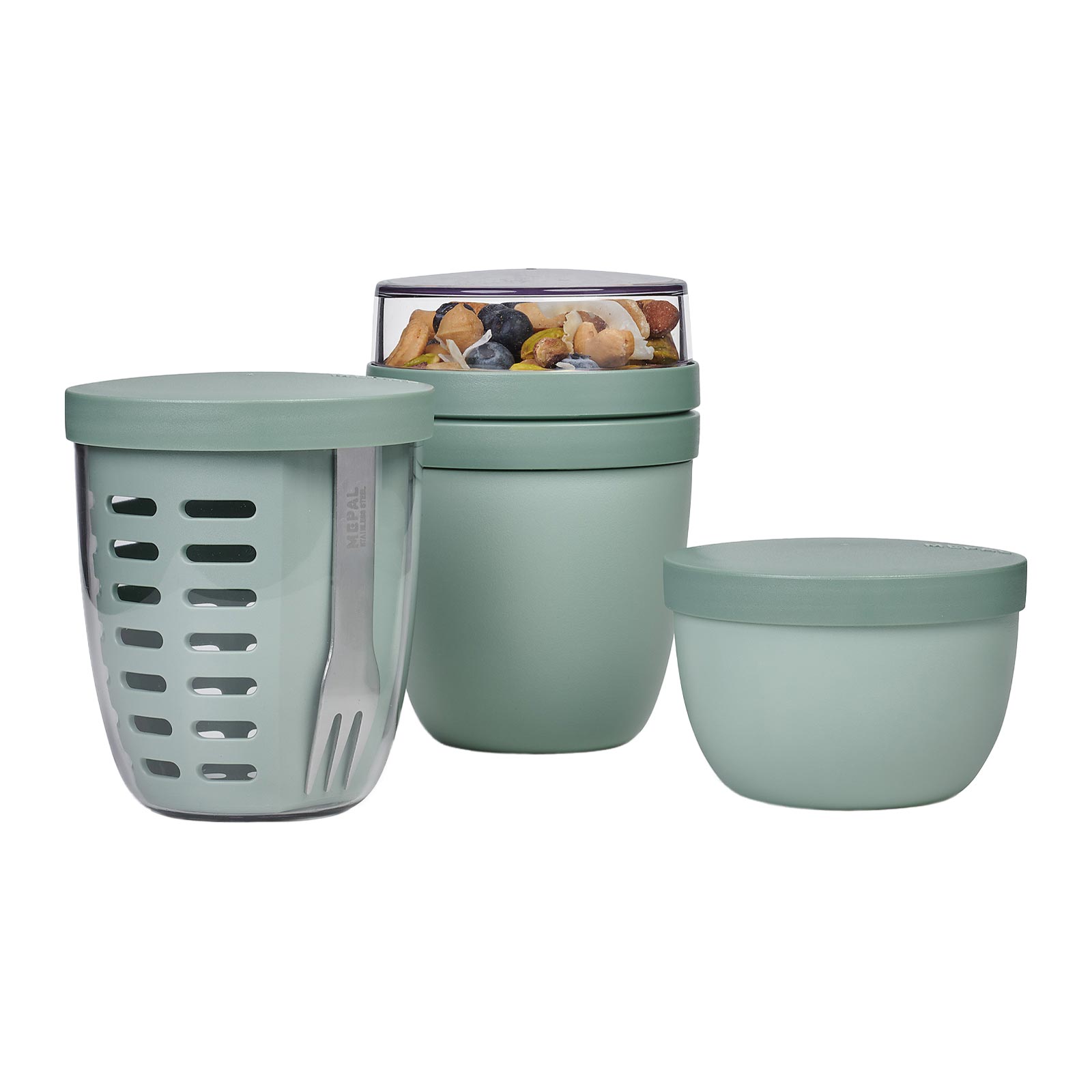 Mepal ELLIPSE Pot-Set 3-teilig Nordic Sage