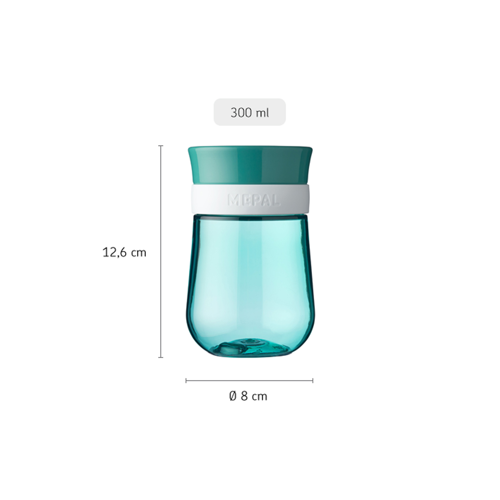 Mepal MIO 360° Trinklernbecher 300 ml Little Farm