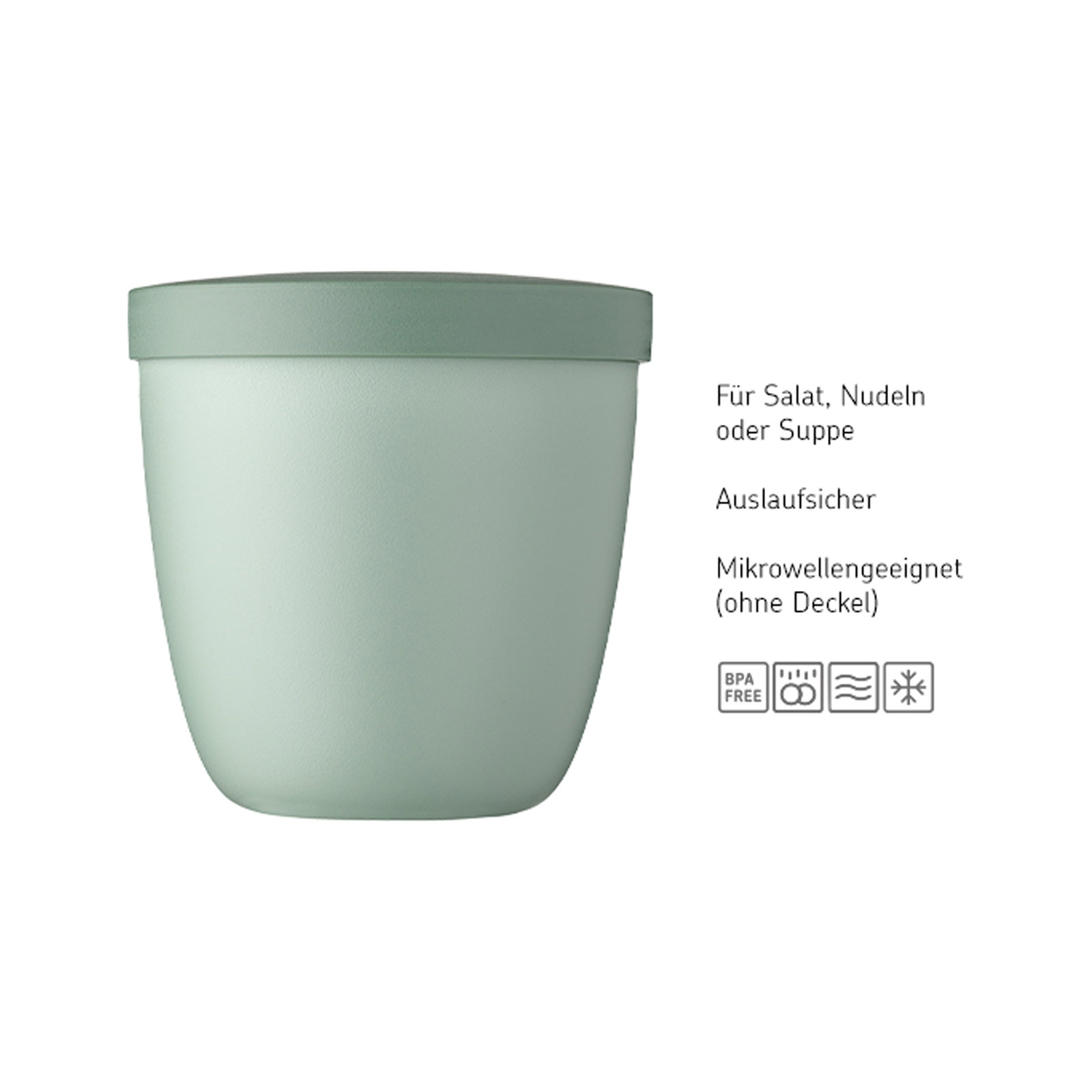 Mepal ELLIPSE Snackpot 500 ml Nordic Blue