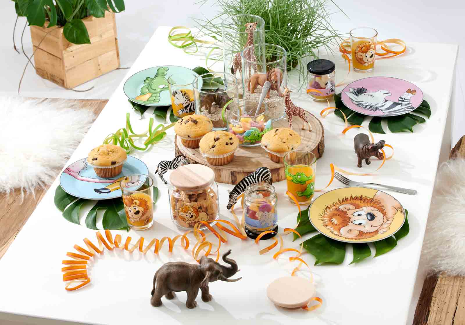 Ritzenhoff & Breker HAPPY ZOO Kinderbecher Set 24-teilig